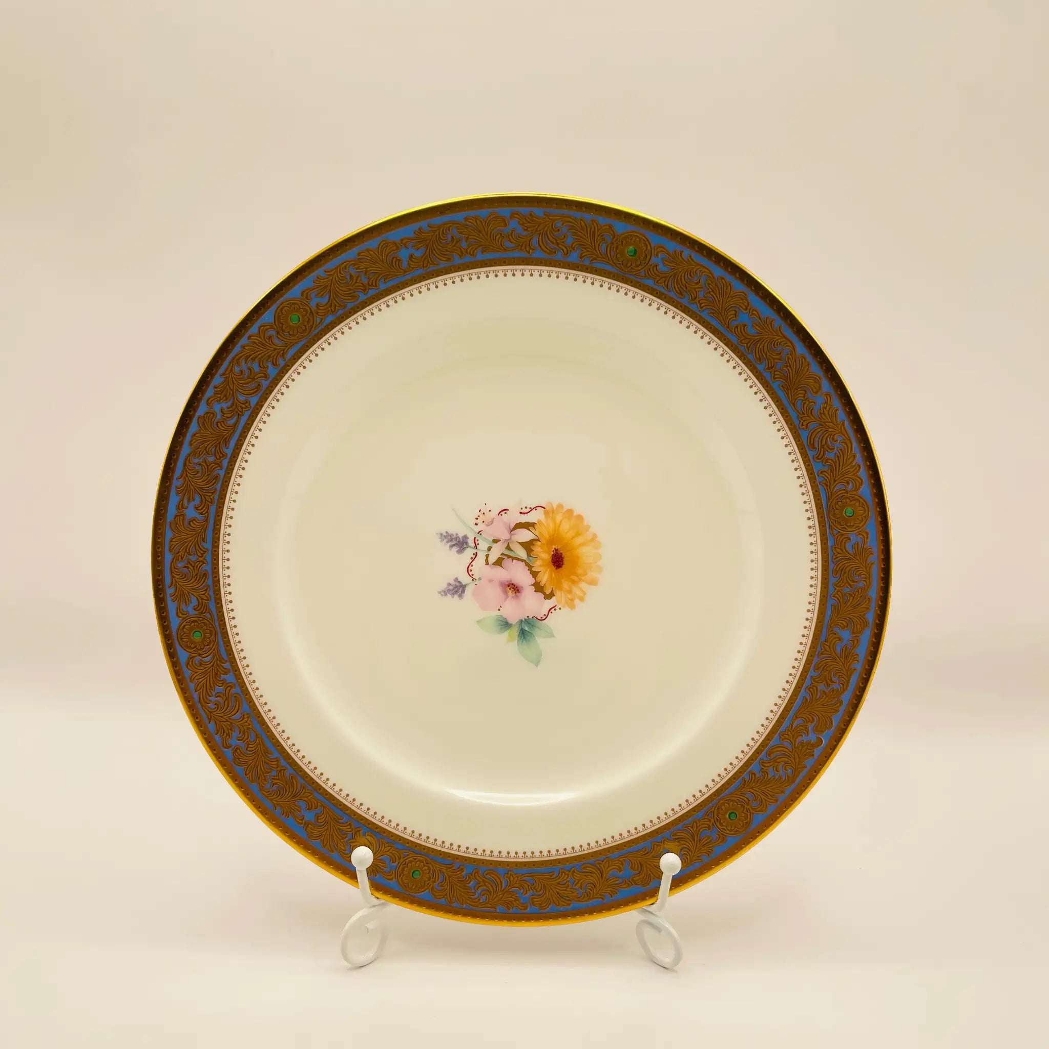 【リユース】 プレート(皿) 6P / Noritake(ノリタケ) / グランブロシェ / Bone China