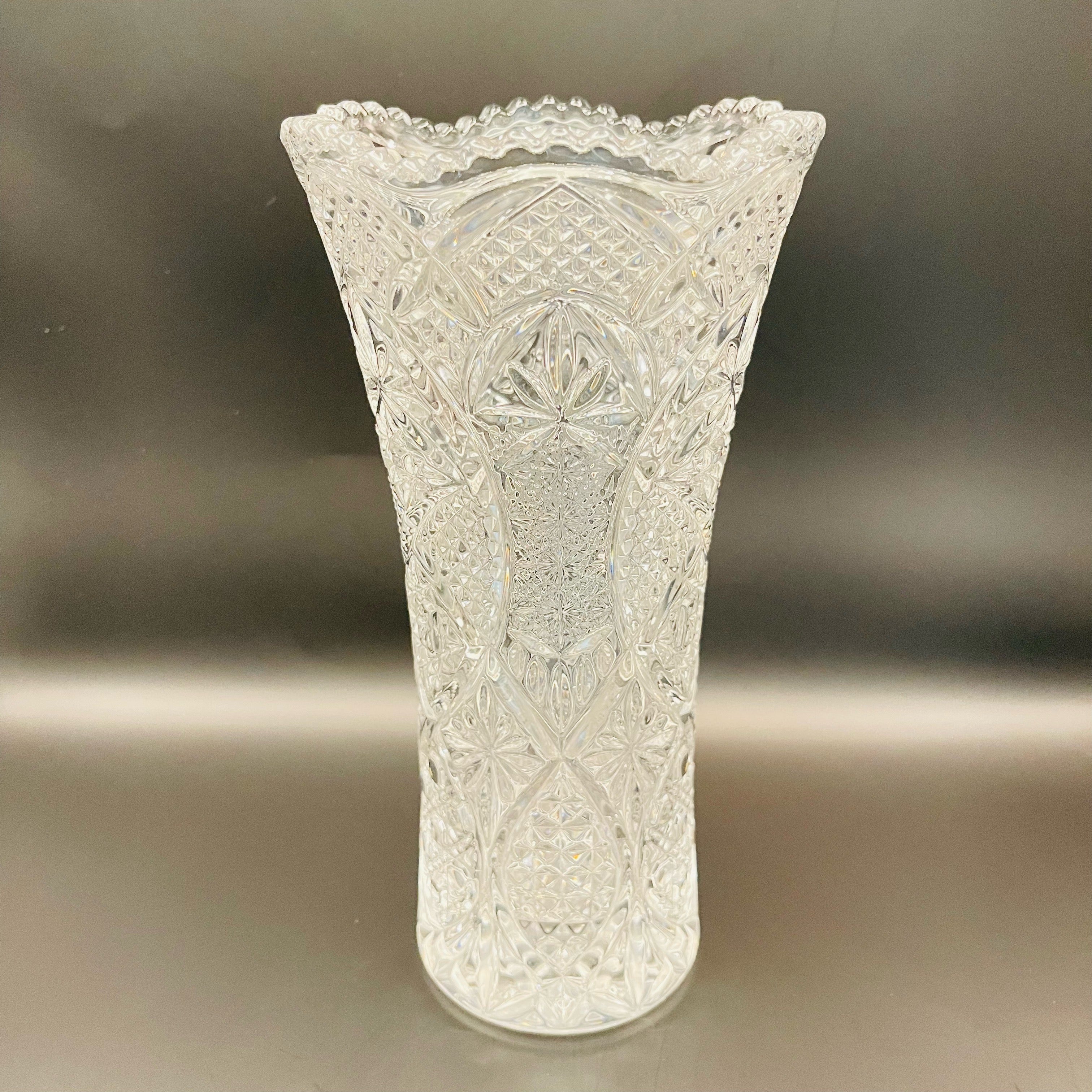 【リユース】 フラワーベース(花瓶) / ADERIA(アデリア) / 未使用,箱あり / 箱付き