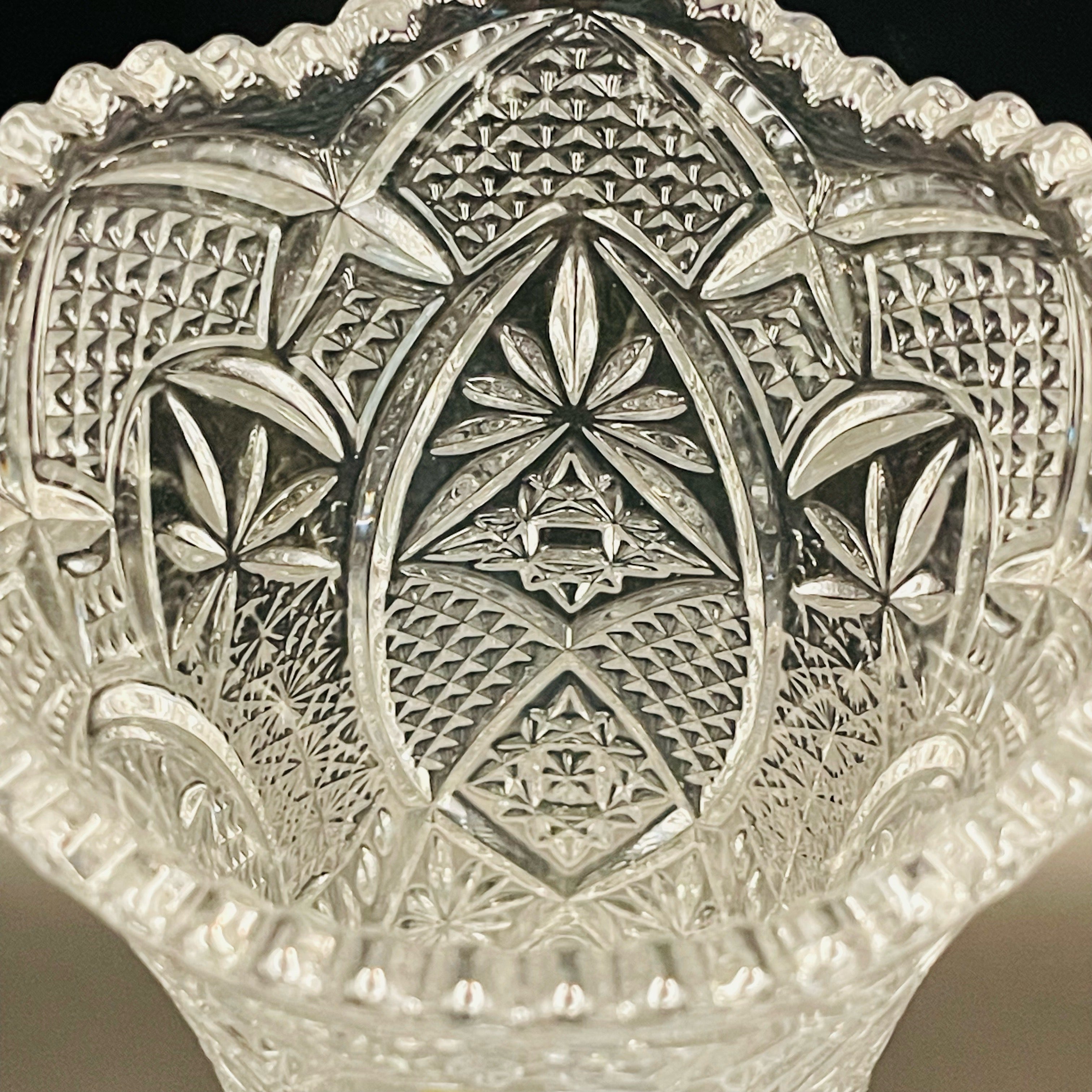 【リユース】 フラワーベース(花瓶) / ADERIA(アデリア) / 未使用,箱あり / 箱付き