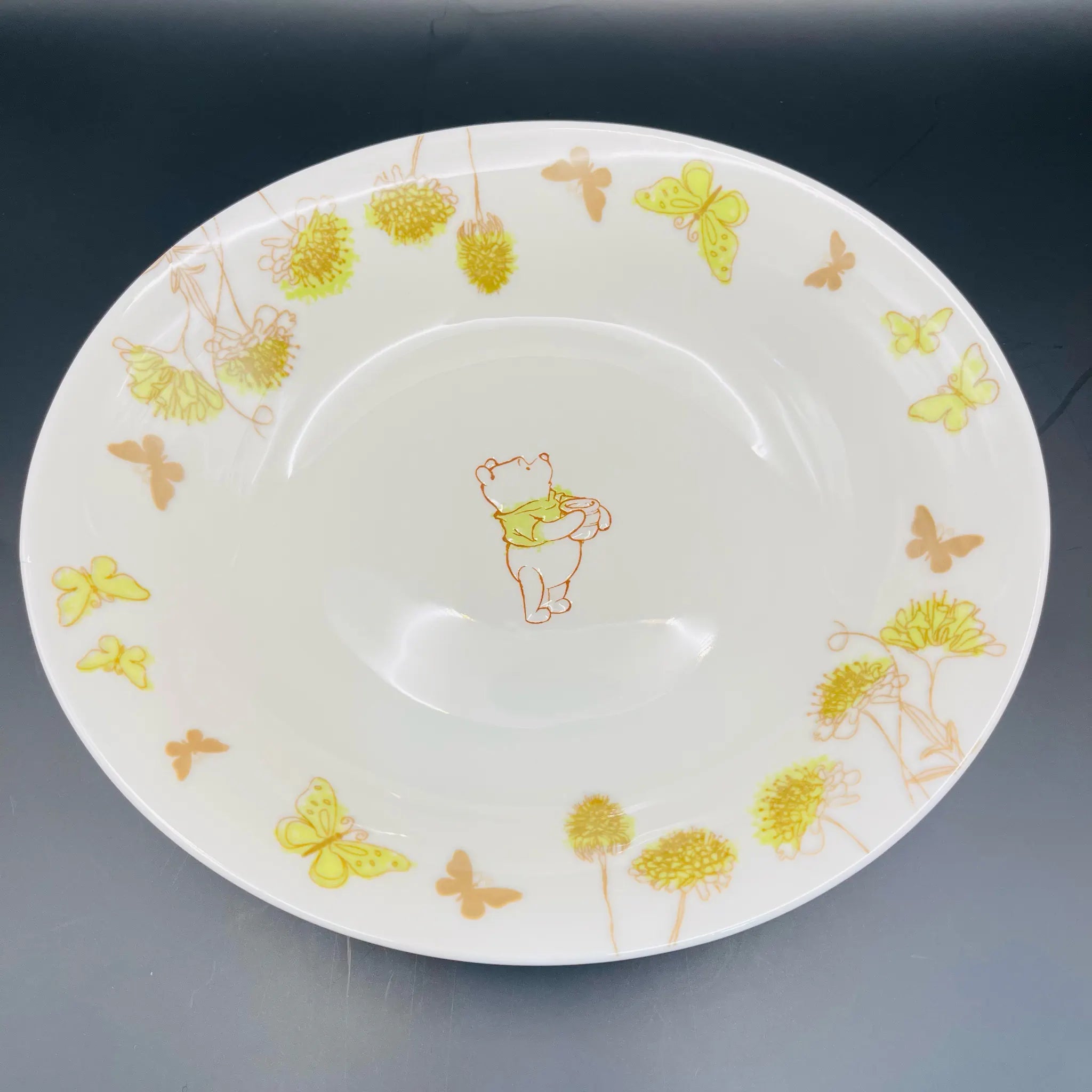 【リユース】 プレート・ボウルセット / Disney / クマのプーさん / 箱有り、未使用