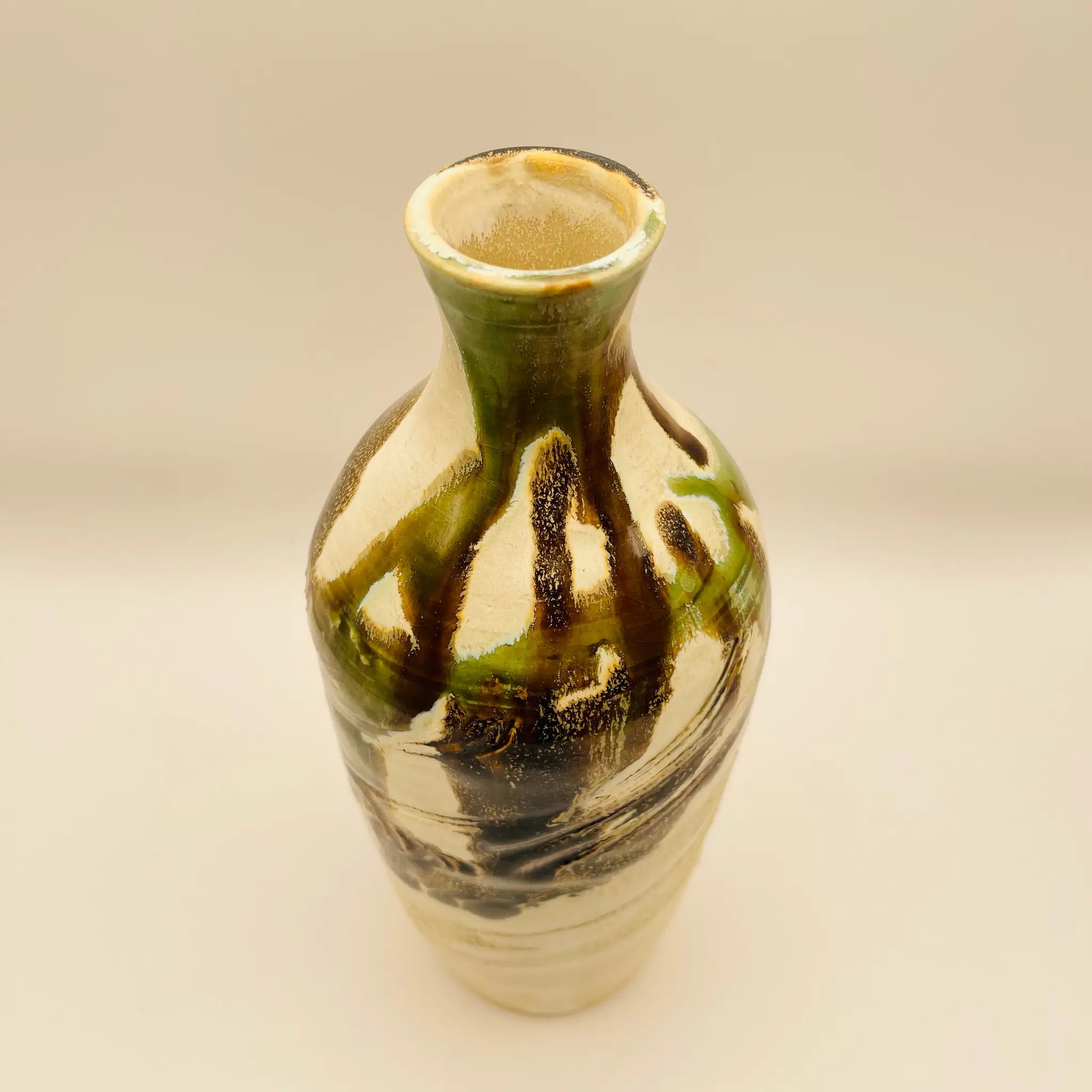 【骨董品】 花入 / 羽柴良一 / 美濃焼