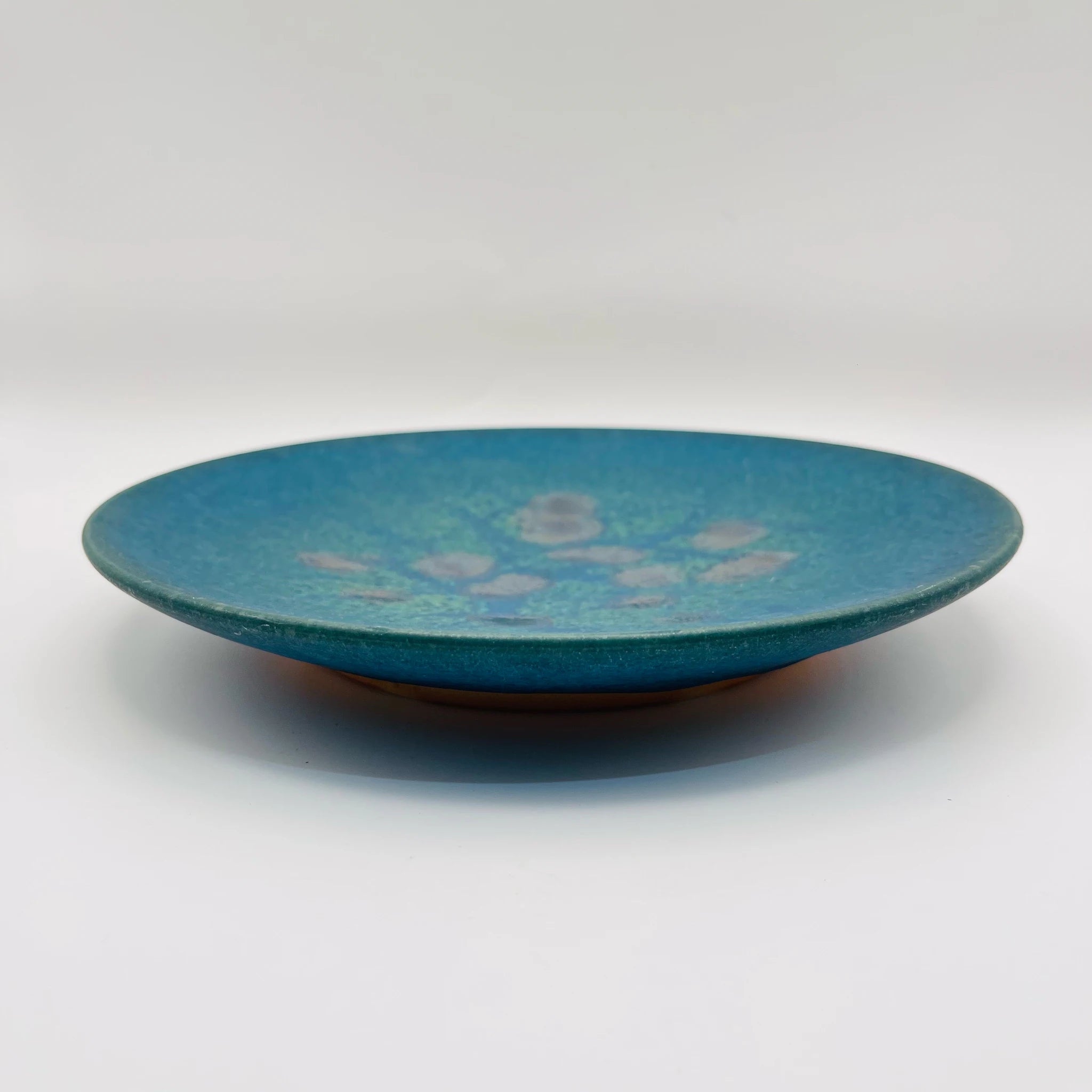 【骨董品】 飾皿 / 碧釉(へきゆう)  / 未使用,箱あり