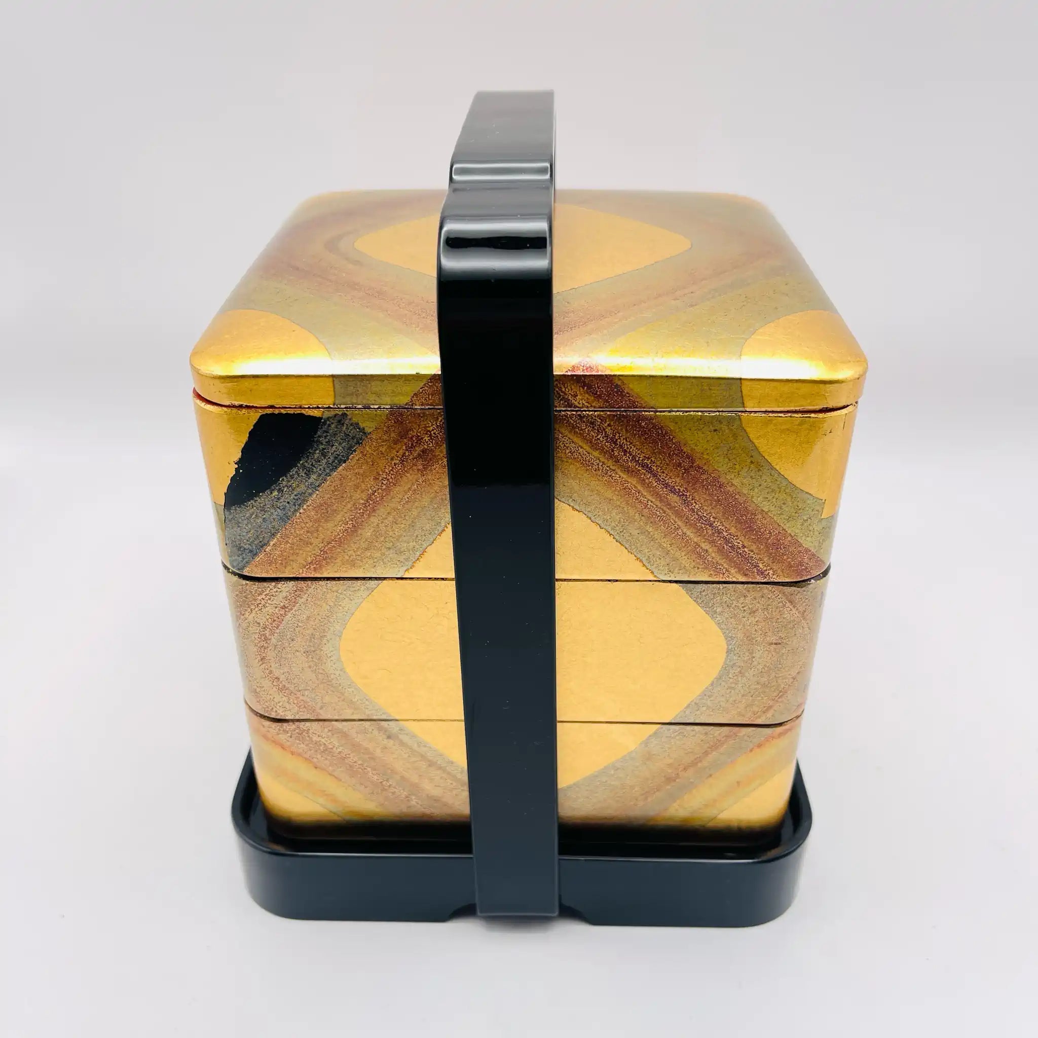 【リユース】 重箱 / 金沢箔工芸