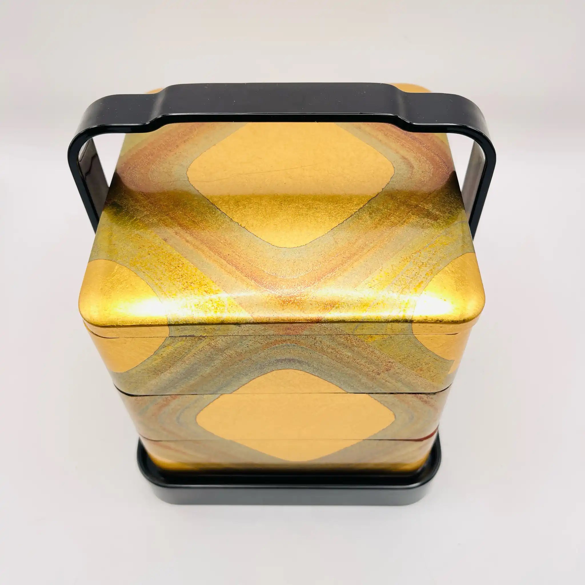 【リユース】 重箱 / 金沢箔工芸