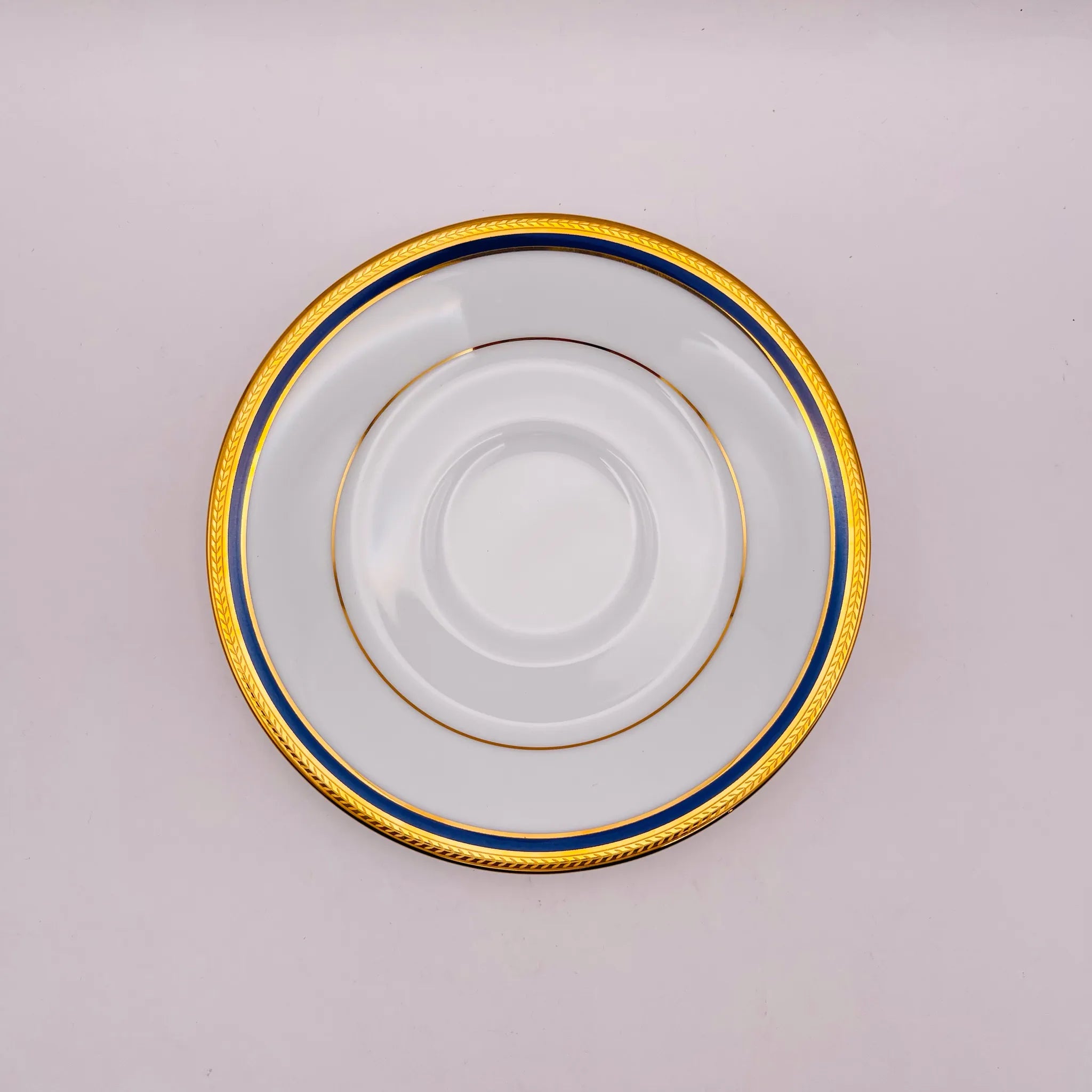 【リユース】 ティーカップ・プレート 5P / Noritake(ノリタケ) / TOORAK NOIR(トゥーラックノワール) / ファインポーセレン