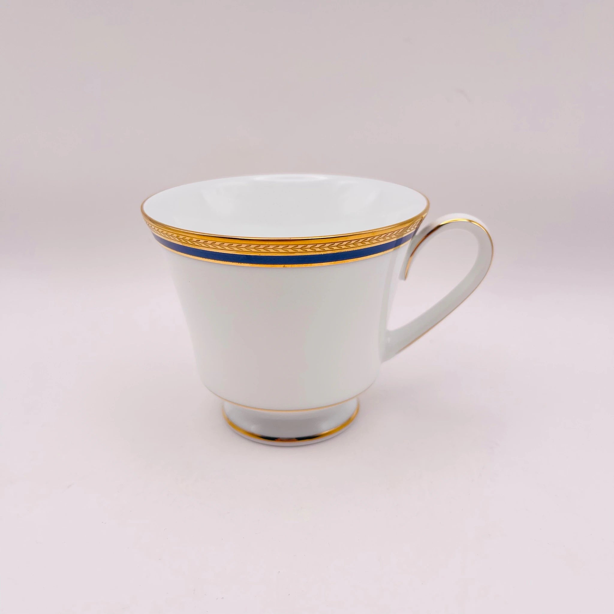 【リユース】 ティーカップ・プレート 5P / Noritake(ノリタケ) / TOORAK NOIR(トゥーラックノワール) / ファインポーセレン