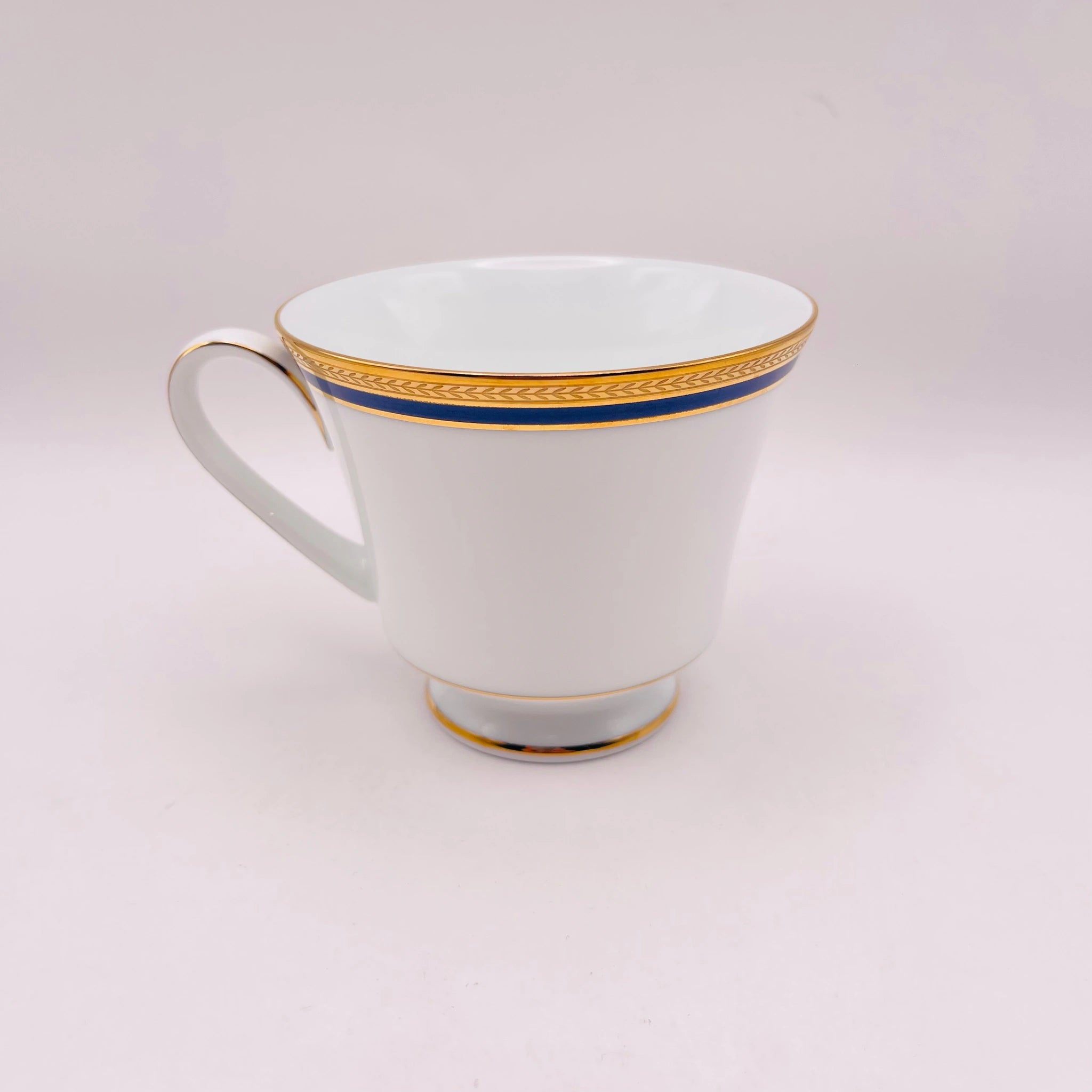 【リユース】 ティーカップ・プレート 5P / Noritake(ノリタケ) / TOORAK NOIR(トゥーラックノワール) / ファインポーセレン