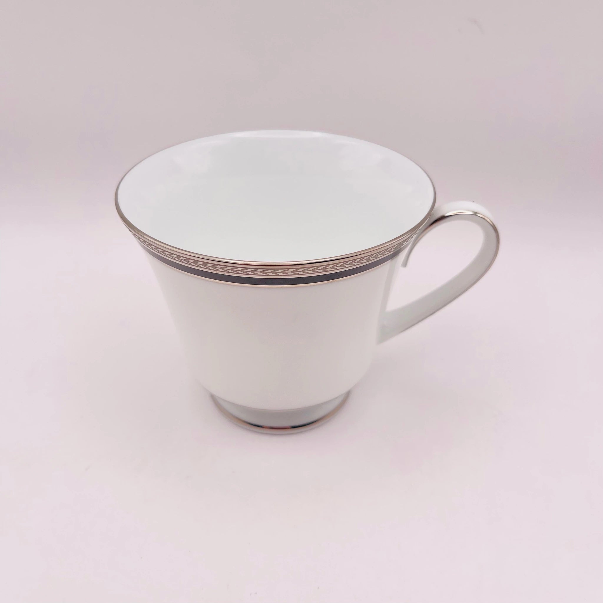 【リユース】 ティーカップ・プレート 5P / Noritake(ノリタケ) / TOORAK NOIR(トゥーラックノワール) / ファインポーセレン