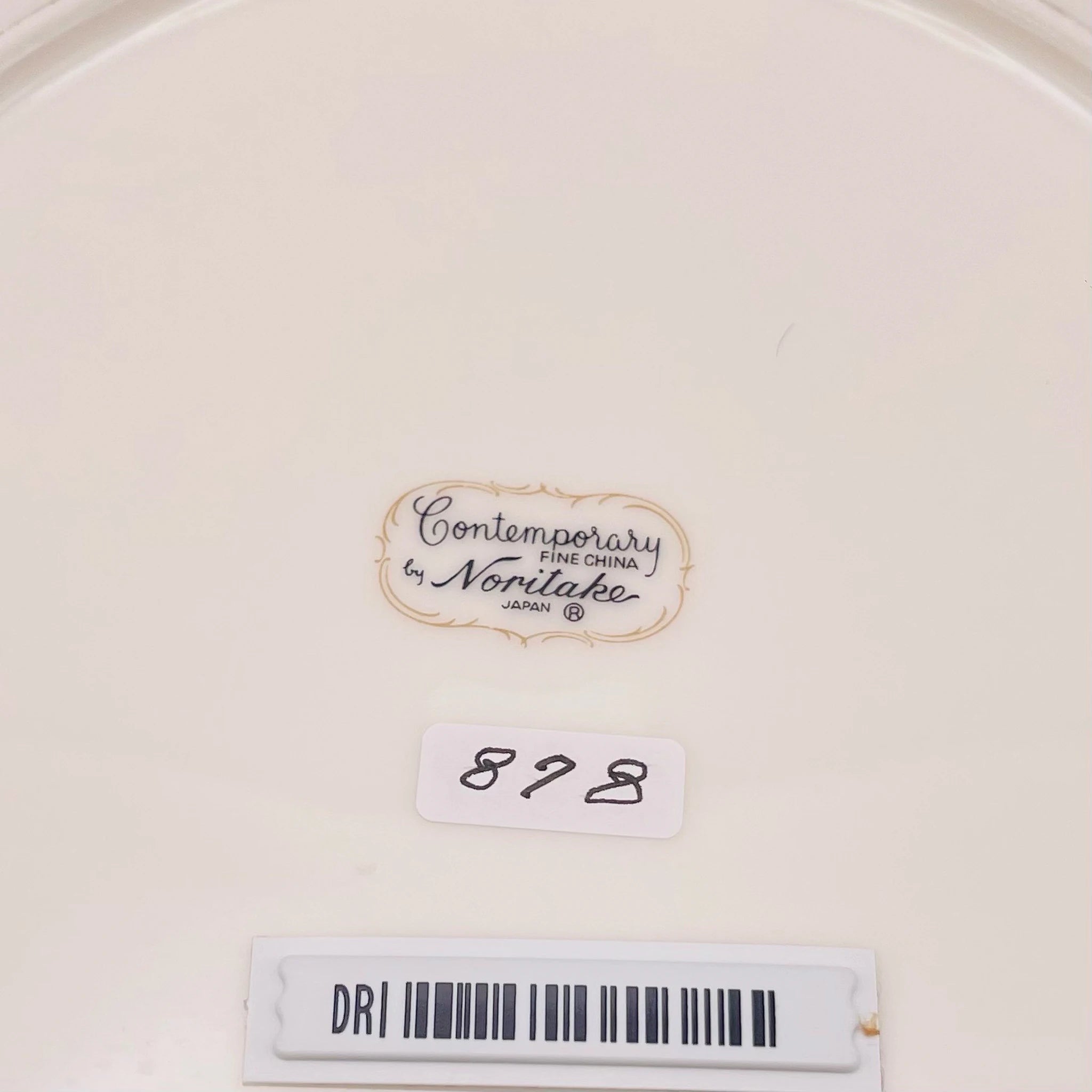 【リユース】 プレート(皿) / Noritake(ノリタケ) / Contemporary / ~1996年 / Fine China / 未使用