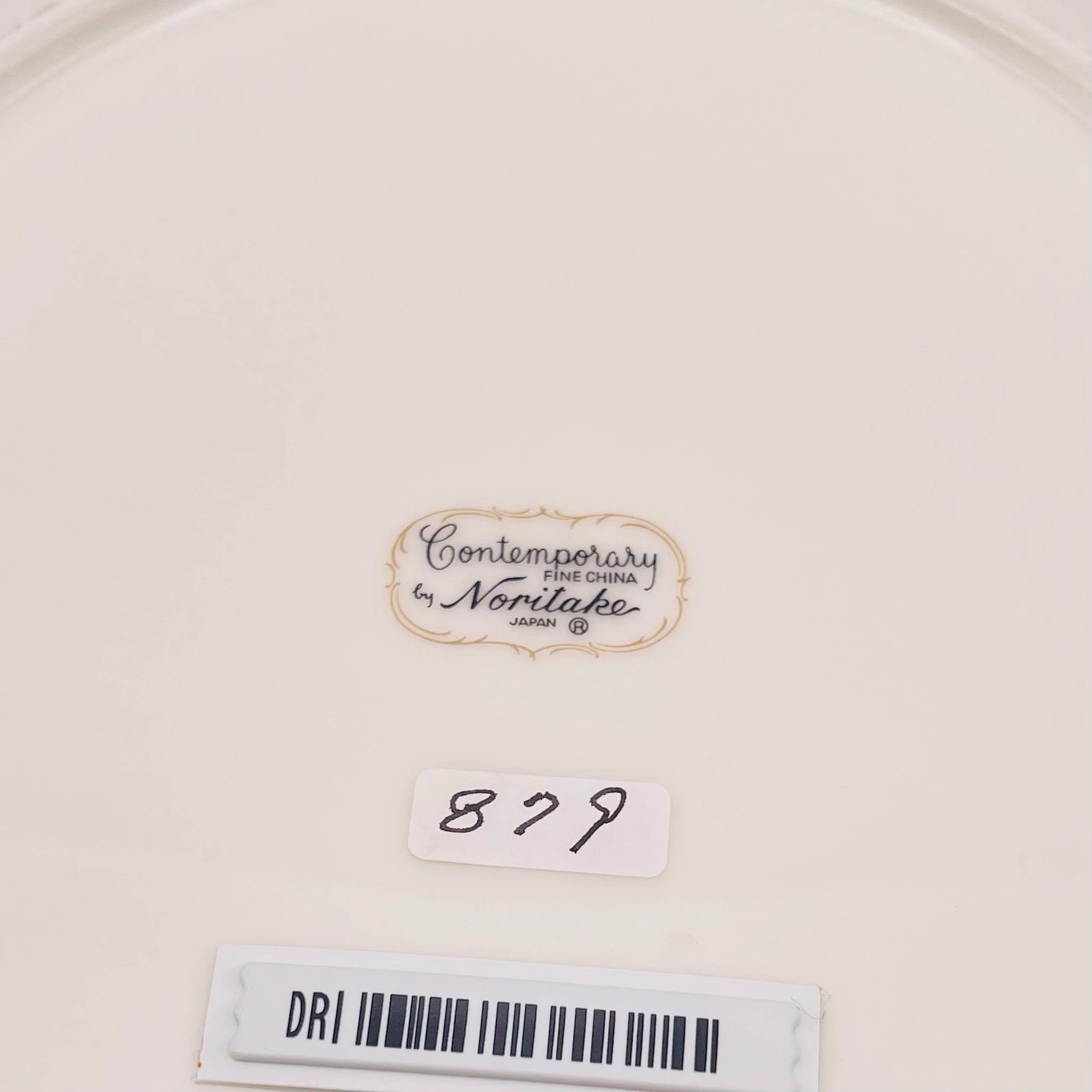 【リユース】 プレート(皿) / Noritake(ノリタケ) / Contemporary / ~1996年 / Fine China / 未使用