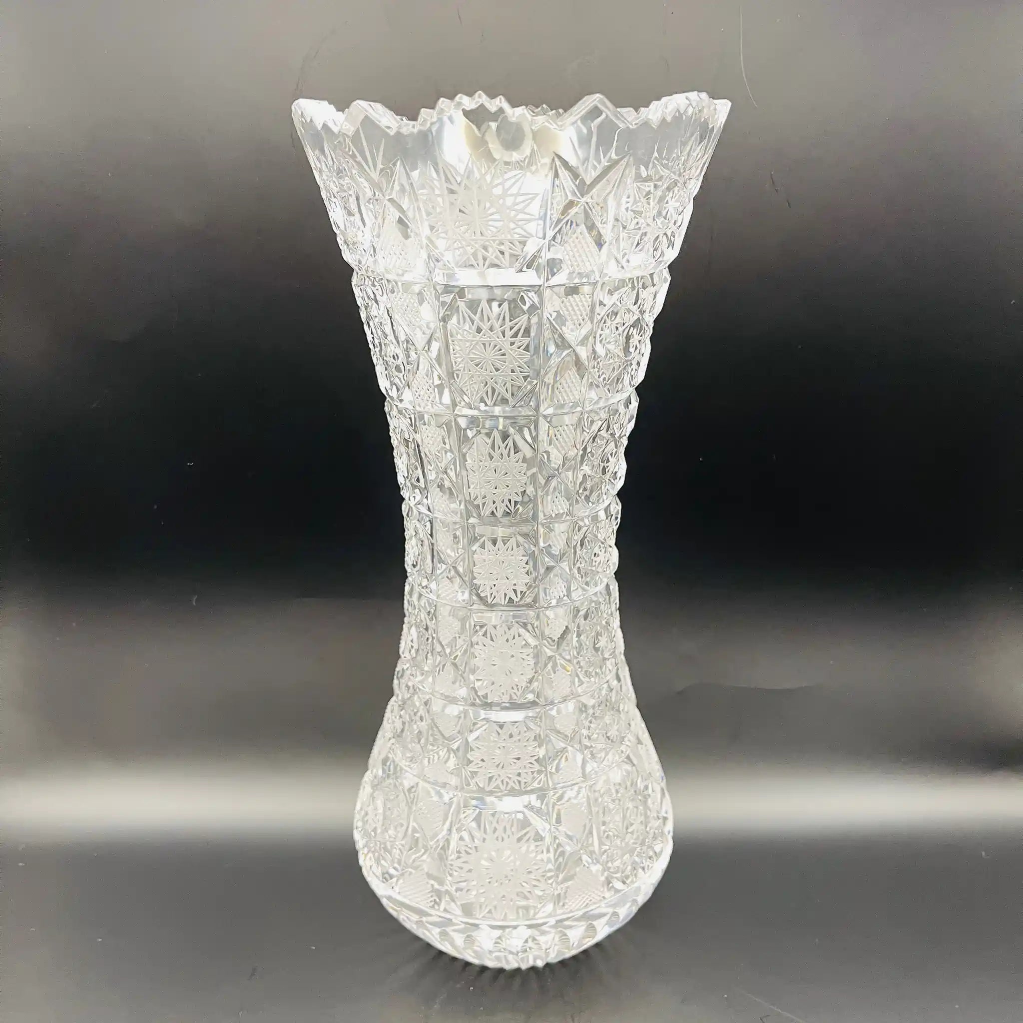 【リユース】 フラワーベース(花瓶) / カメイガラス / シュバリエ / 未使用,箱あり / 箱付き