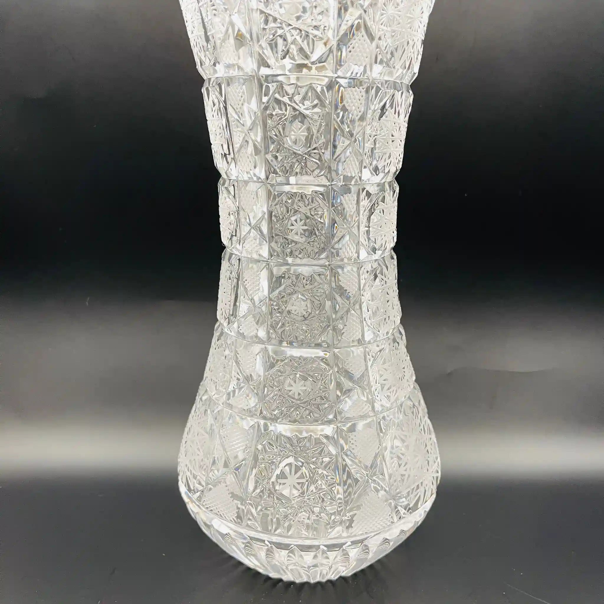 【リユース】 フラワーベース(花瓶) / カメイガラス / シュバリエ / 未使用,箱あり / 箱付き