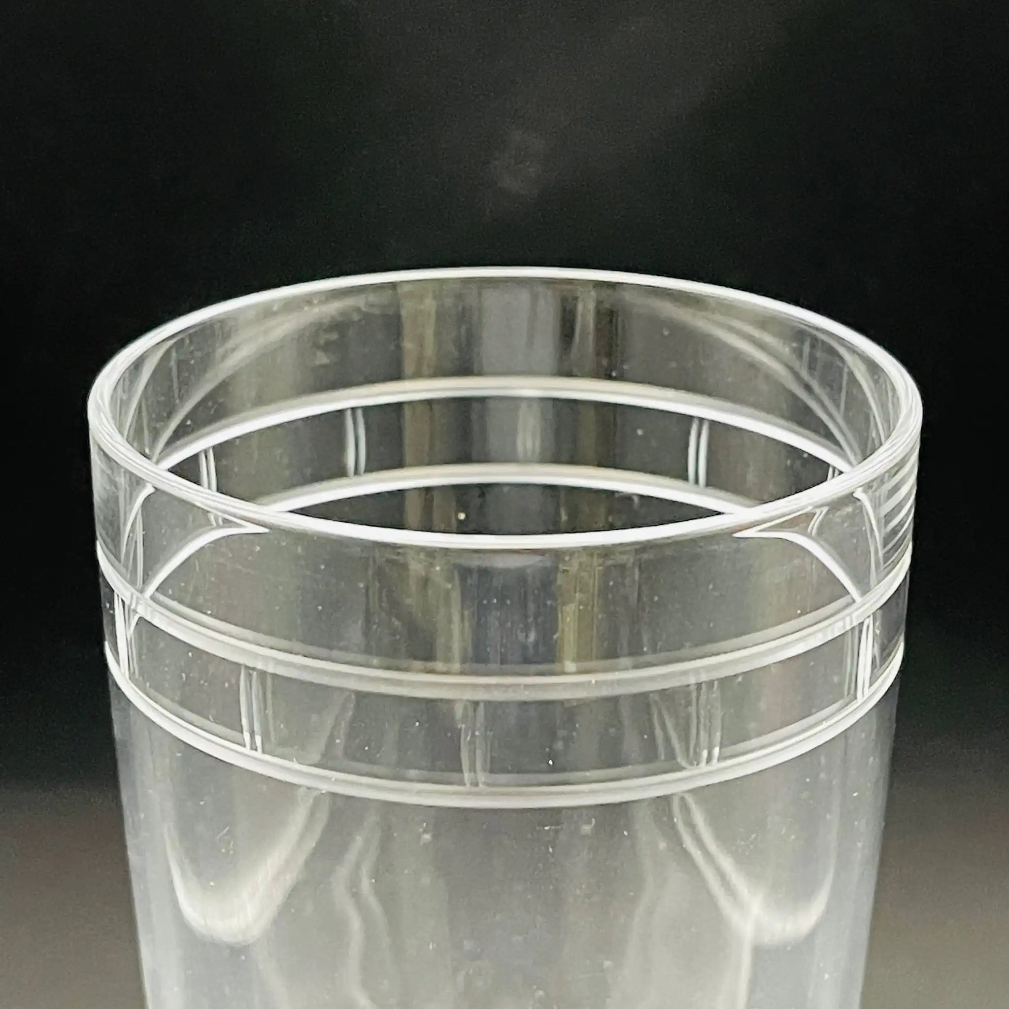 【リユース】 ワイングラス 2P / TIFFANY / 未使用,箱あり