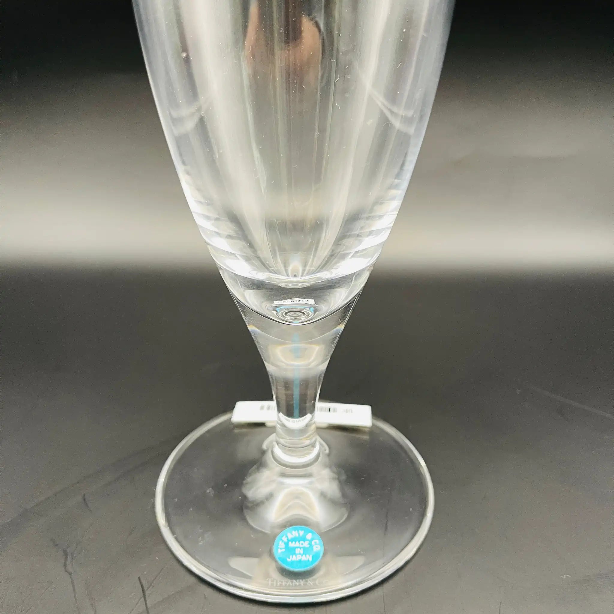 【リユース】 ワイングラス 2P / TIFFANY / 未使用,箱あり