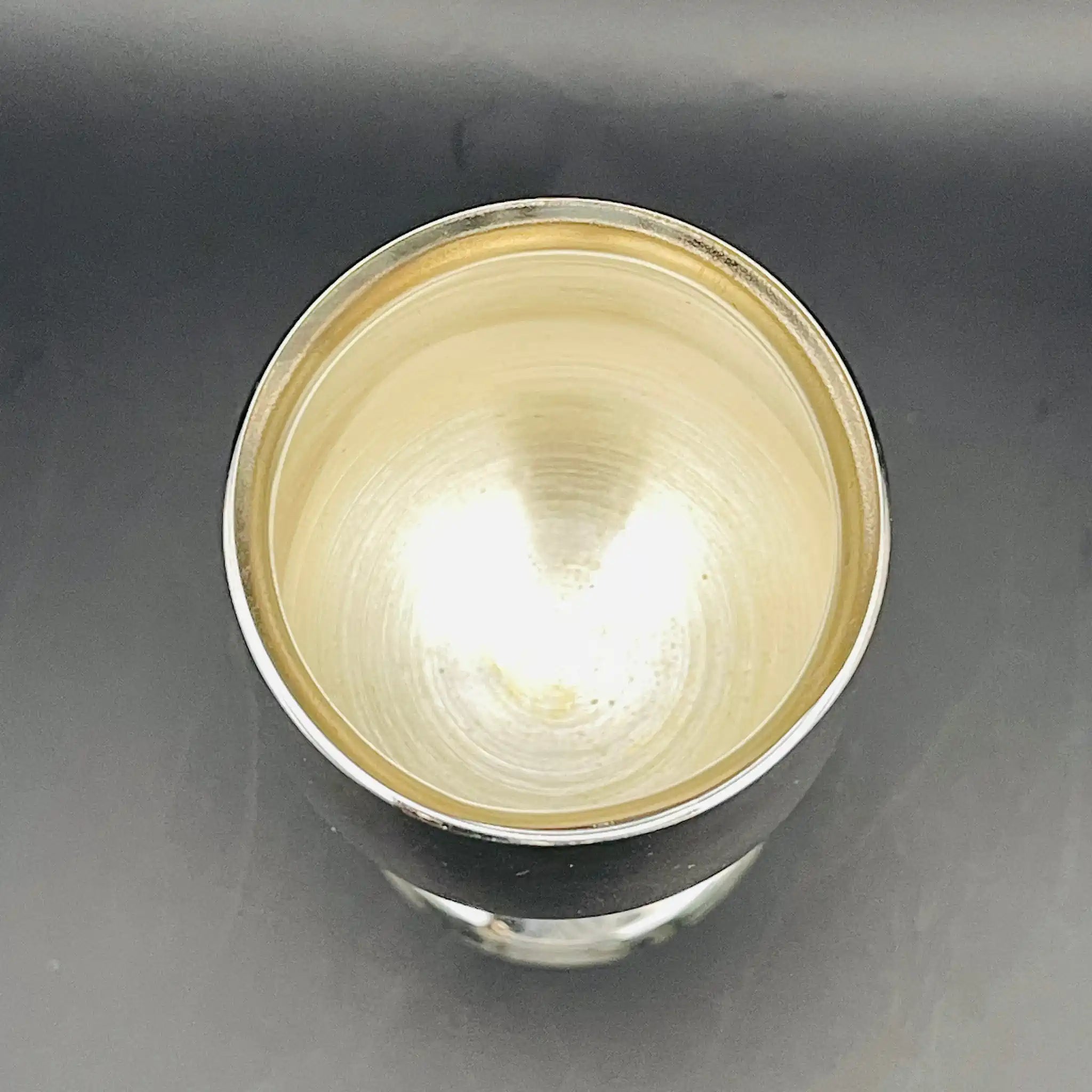 【リユース】 ワインカップ2個セット / マーシャン / シルバーシャトー