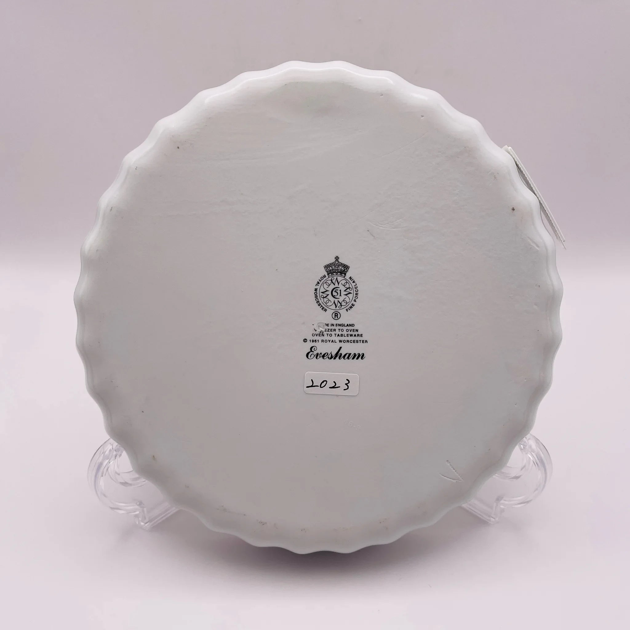 【リユース】 プレート(皿) / Royal Worcester(ロイヤルウースター) / Evesham / イギリス