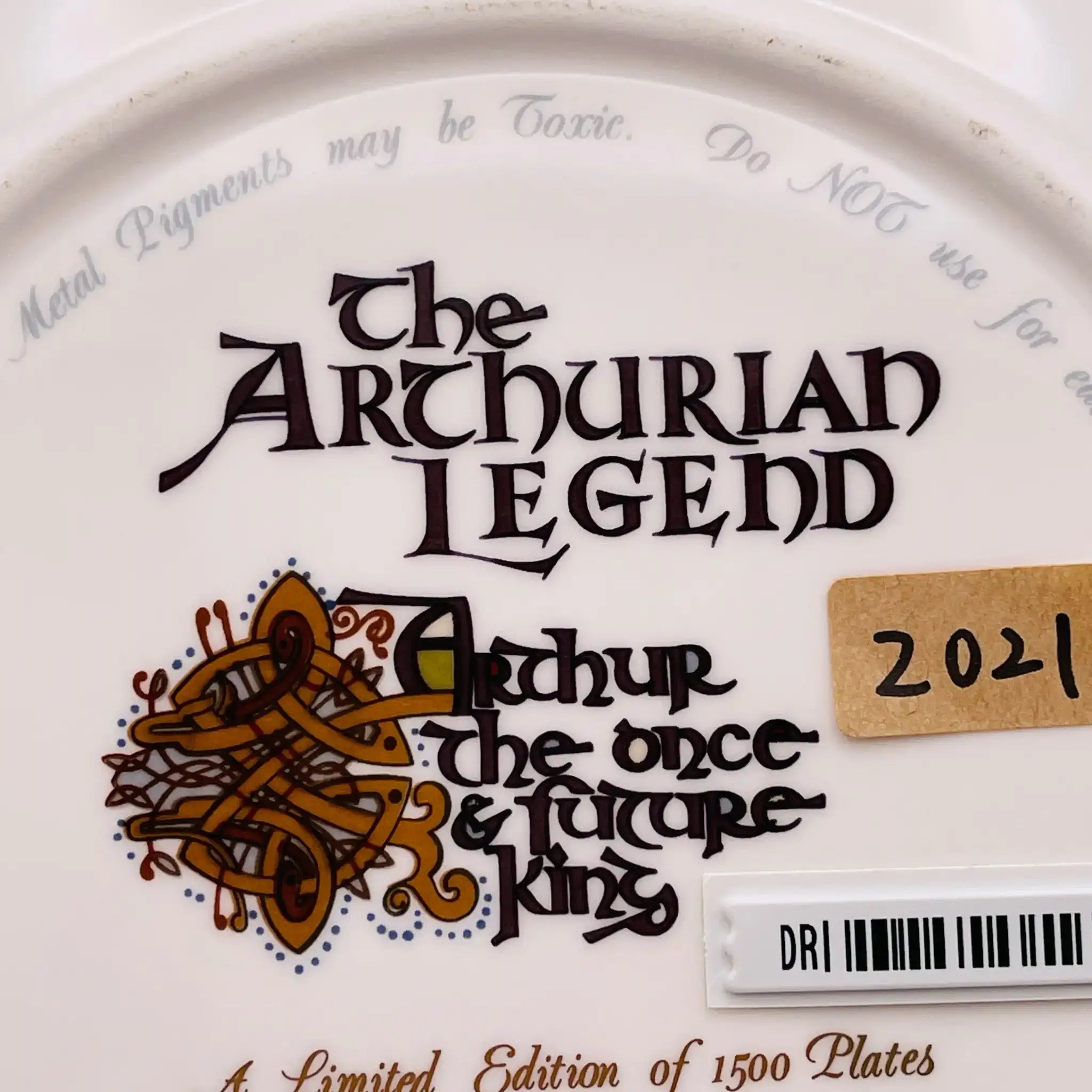 【リユース】 プレート(皿) / MINTON(ミントン) / THE ARTHURIAN LEGEND / イギリス / アーサー王