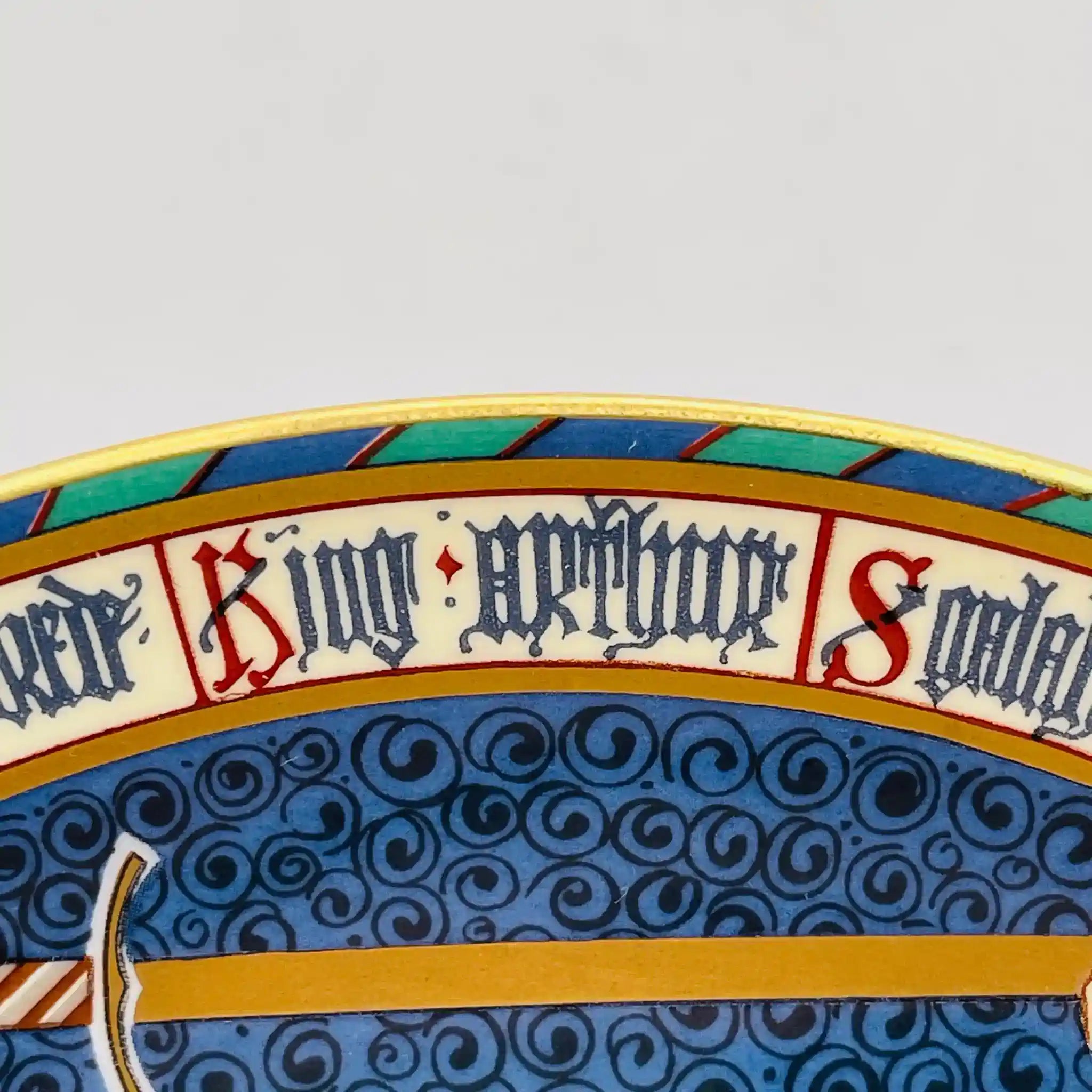 【リユース】 プレート(皿) / MINTON(ミントン) / THE ARTHURIAN LEGEND / イギリス / アーサー王