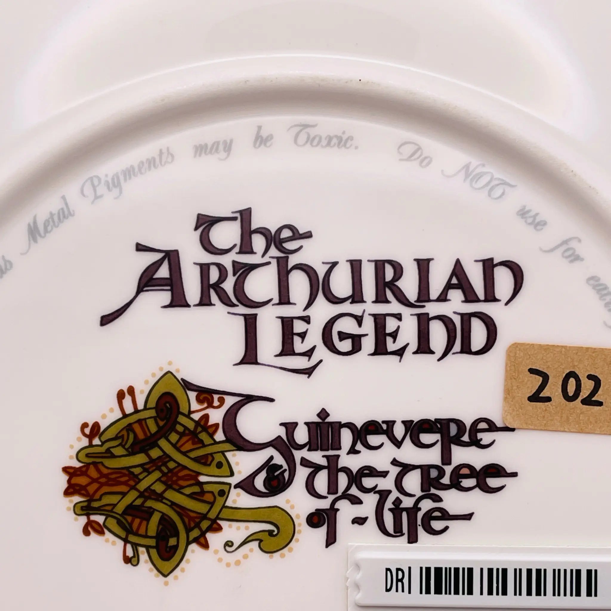 【リユース】 プレート(皿) / MINTON(ミントン) / THE ARTHURIAN LEGEND / イギリス / グィネヴィア (Guinevere)