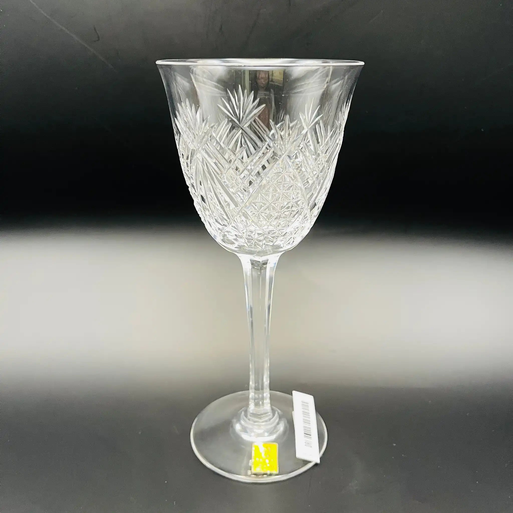 【リユース】 ペアワイングラス / カガミクリスタル(KAGAMI) / 未使用,箱あり / 箱付き