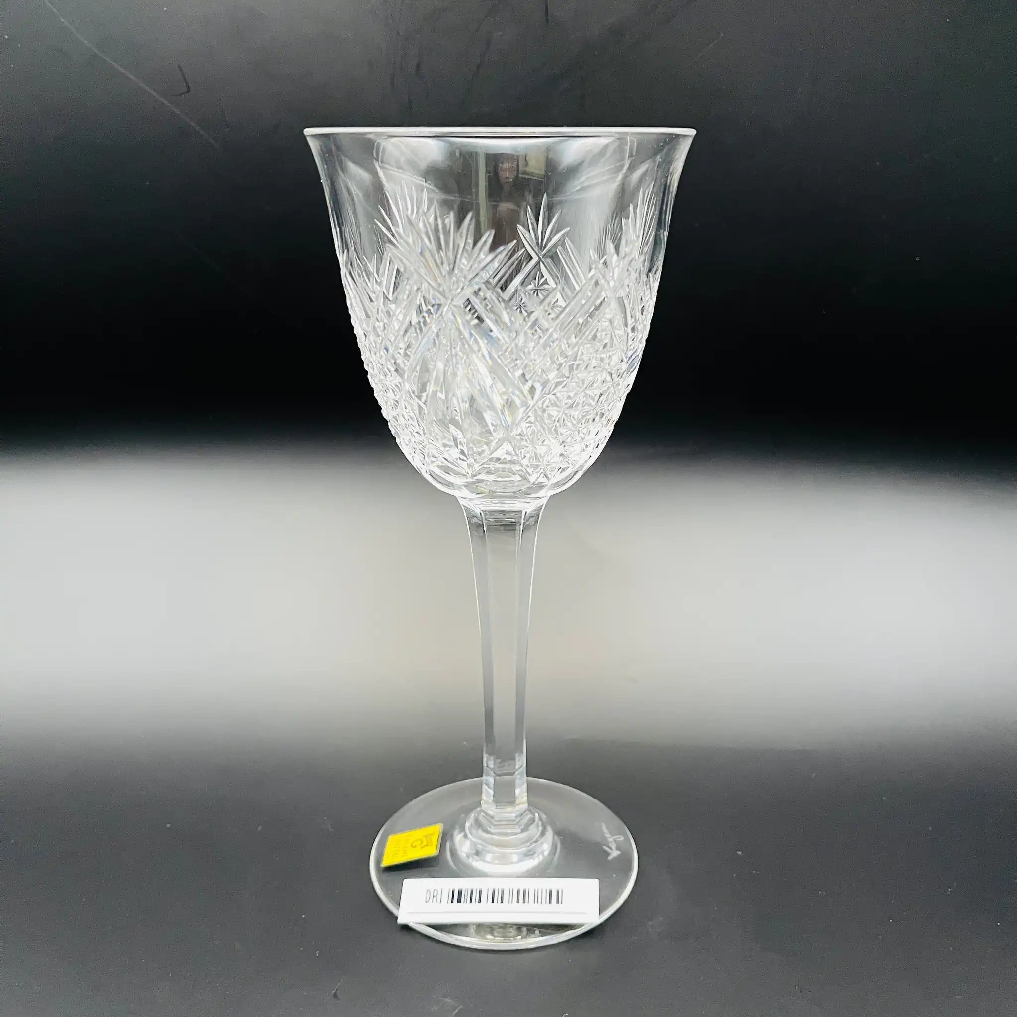 【リユース】 ペアワイングラス / カガミクリスタル(KAGAMI) / 未使用,箱あり / 箱付き