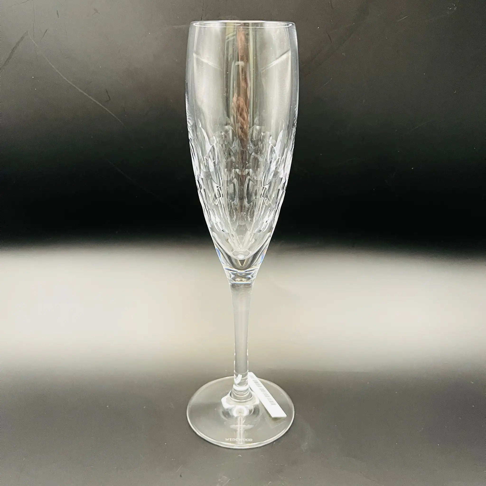 【リユース】 ペアシャンパングラス / WEDGWOOD (ウエッジウッド) / クリスタルガラス / 箱付き