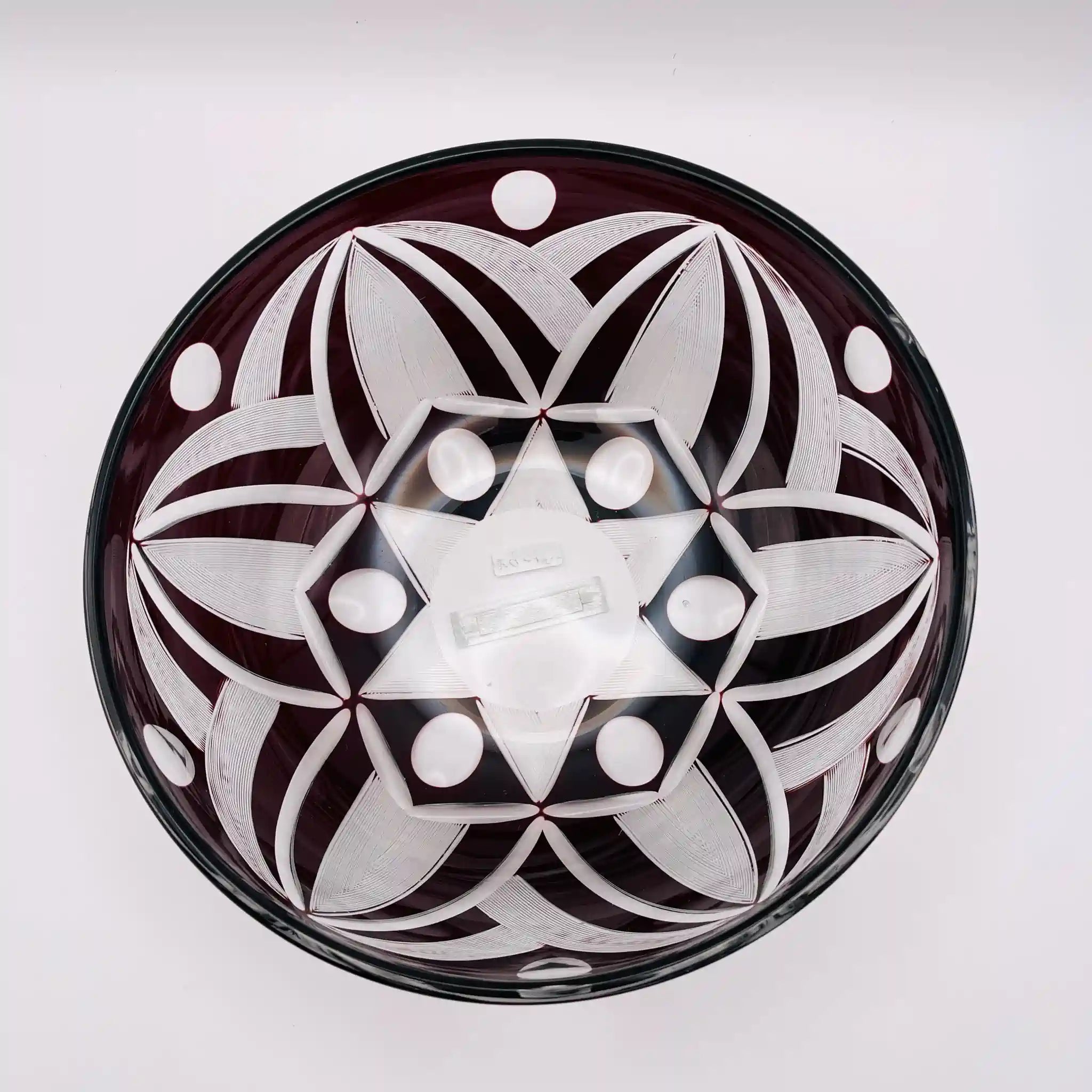 【リユース】 ボウル / 切子ガラス / 未使用