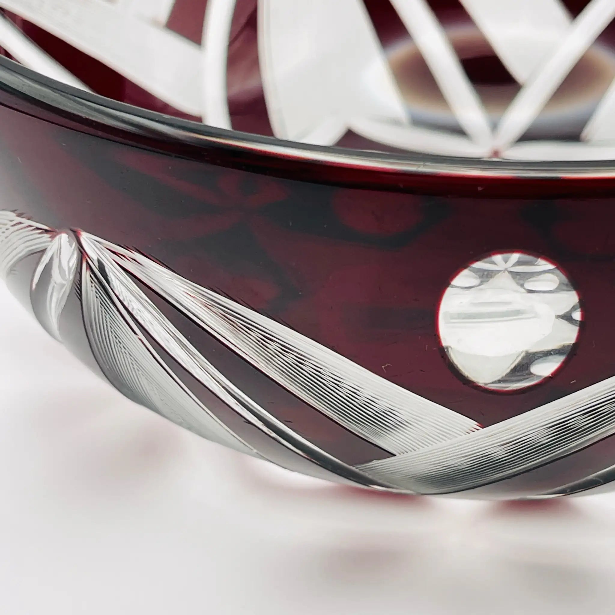 【リユース】 ボウル / 切子ガラス / 未使用