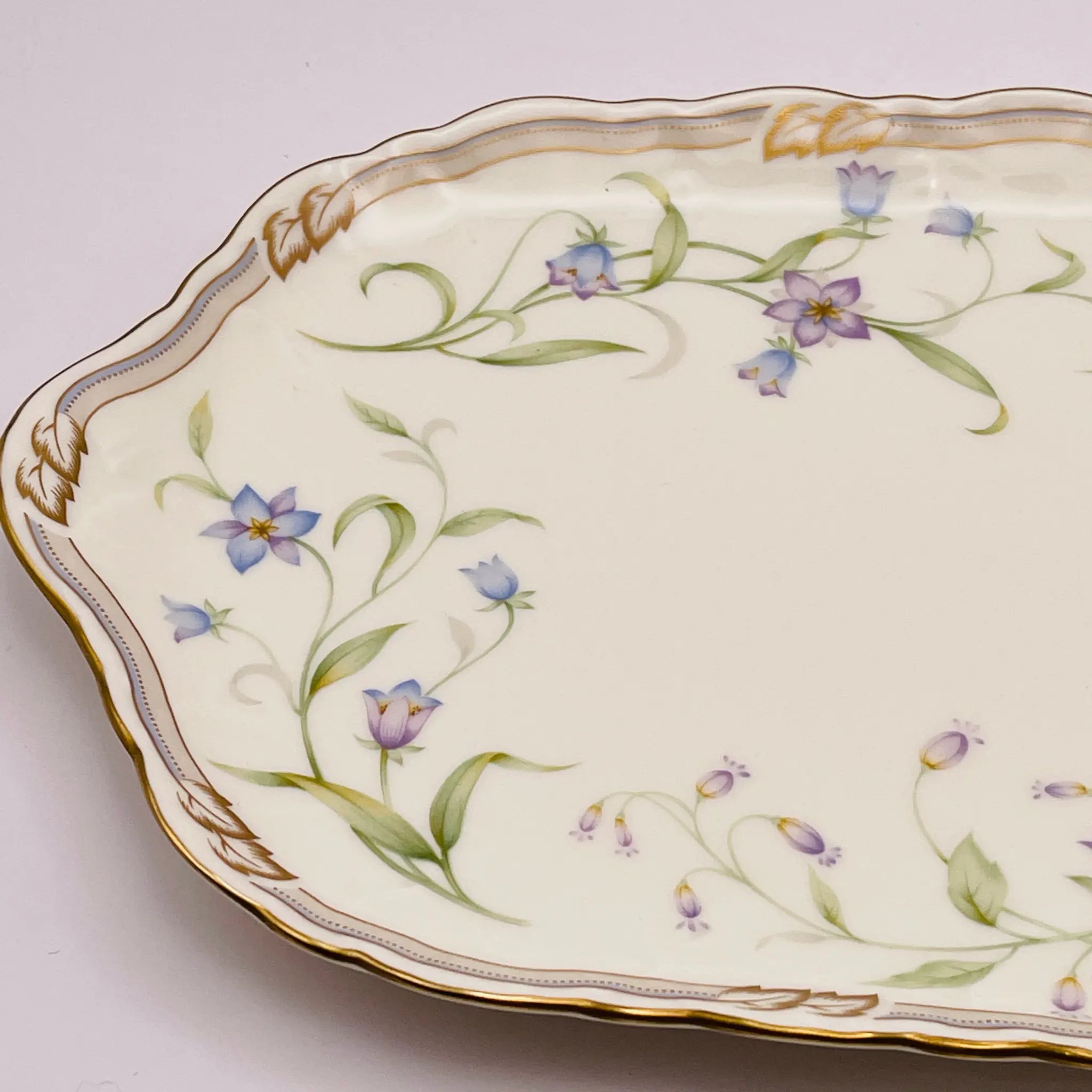 【リユース】 長皿 / NARUMI / HELIOS(ヘリオス) / Bone China / 未使用