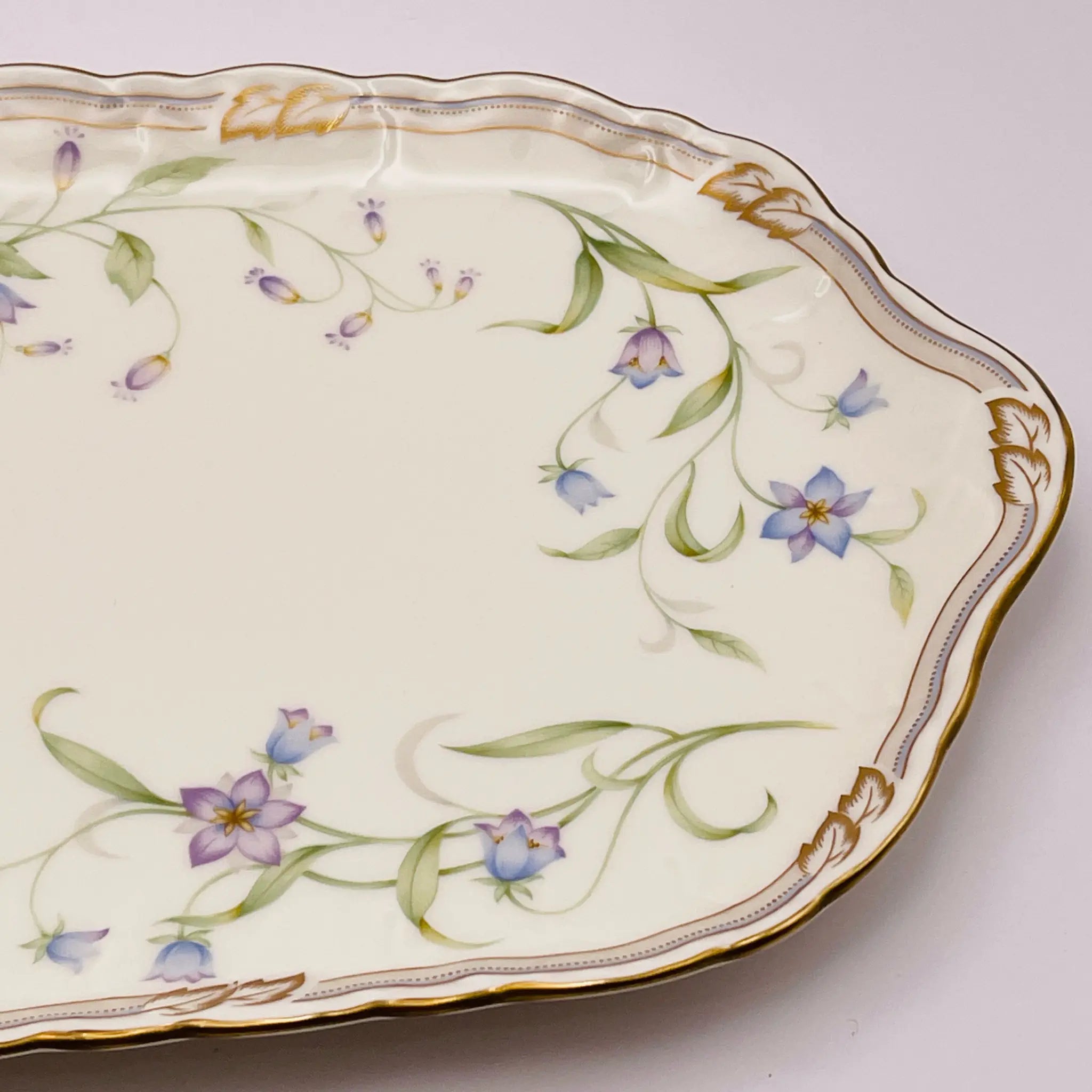 【リユース】 長皿 / NARUMI / HELIOS(ヘリオス) / Bone China / 未使用