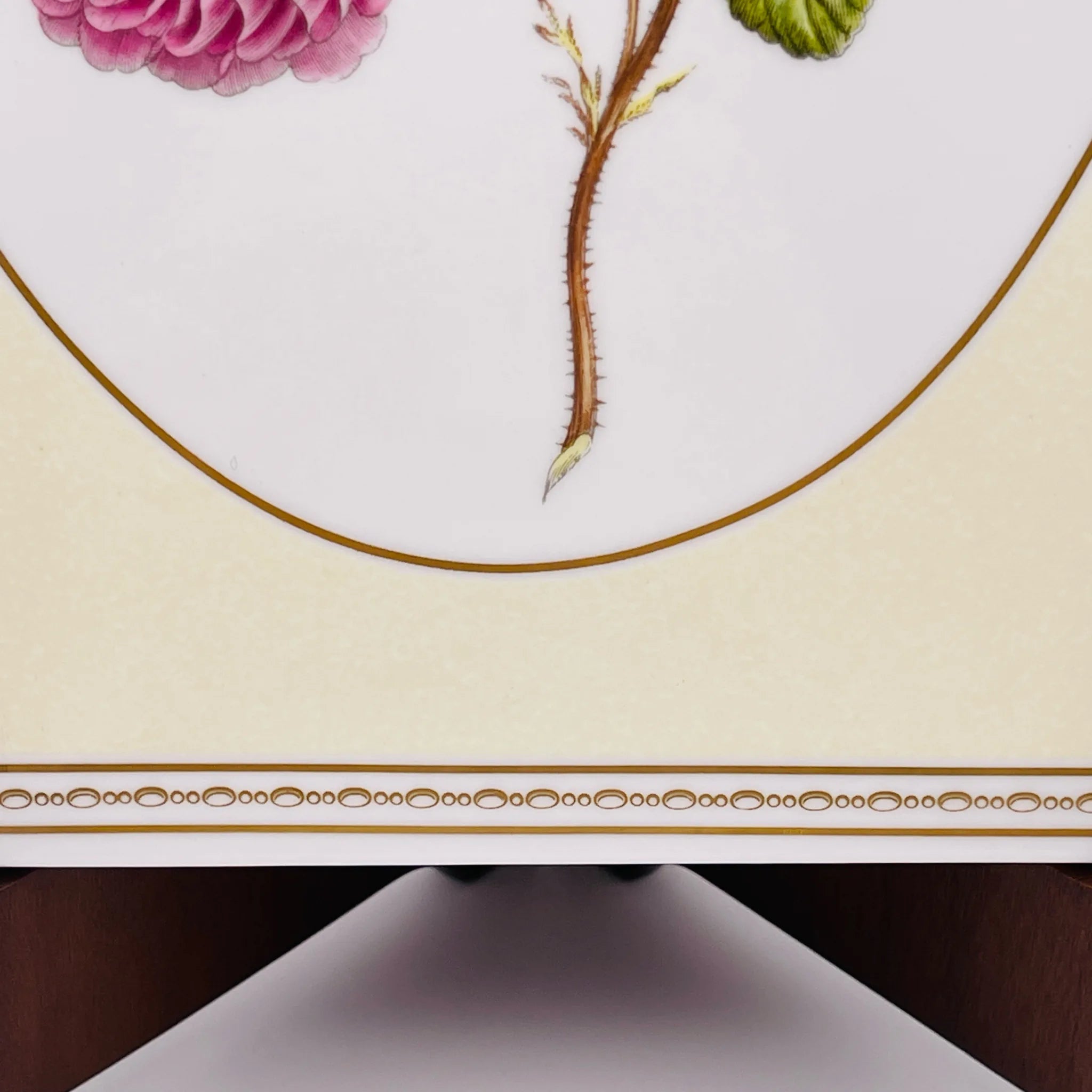 【リユース】 陶板 / Royal Worcester(ロイヤル ウースター) / プロビンス・ローズ / 箱あり 未使用 / 箱付き