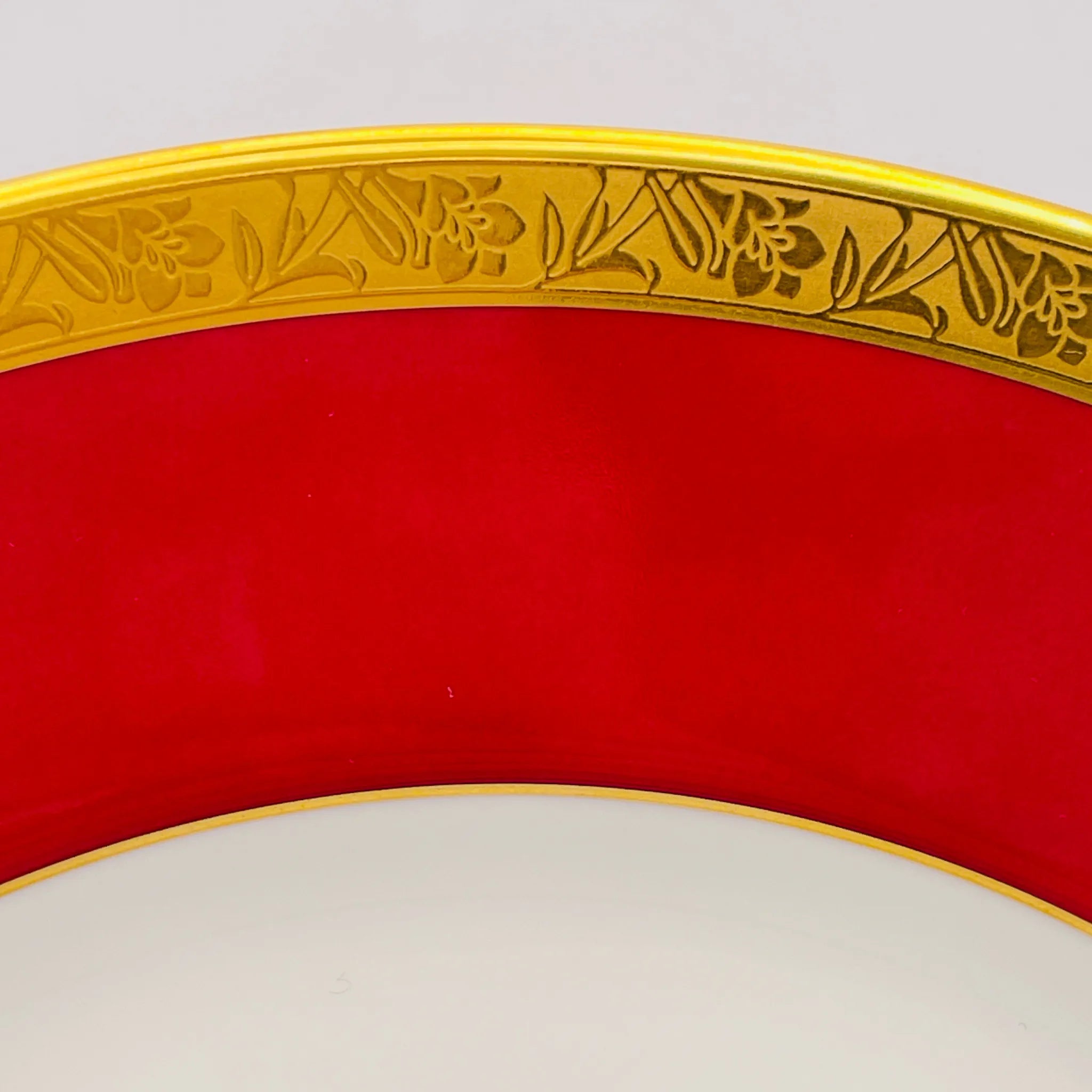 【リユース】 プレート(皿) / Noritake(ノリタケ) / 花金彩 / Bone China / 未使用 箱あり