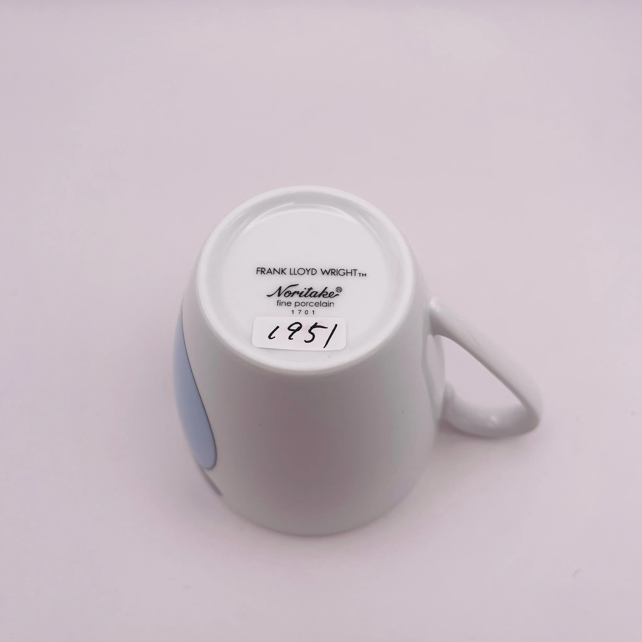 【リユース】 ペアマグカップ / Noritake(ノリタケ) / フランクロイドライト / 未使用,箱あり / 箱付き