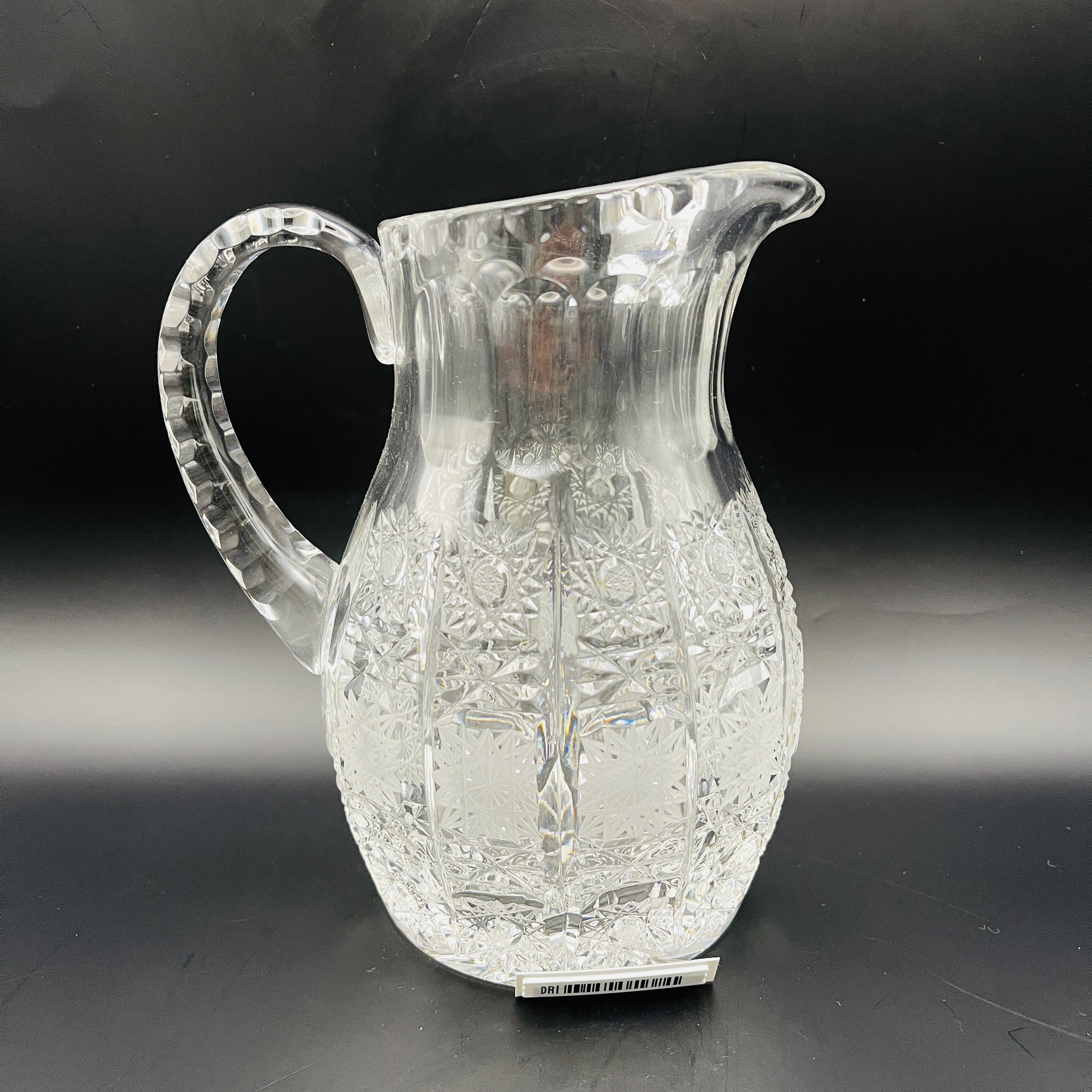 【リユース】 クリスタルピッチャー / VARSOVIA(バルソビア) / ポーランド / 箱あり 未使用 / 箱付き