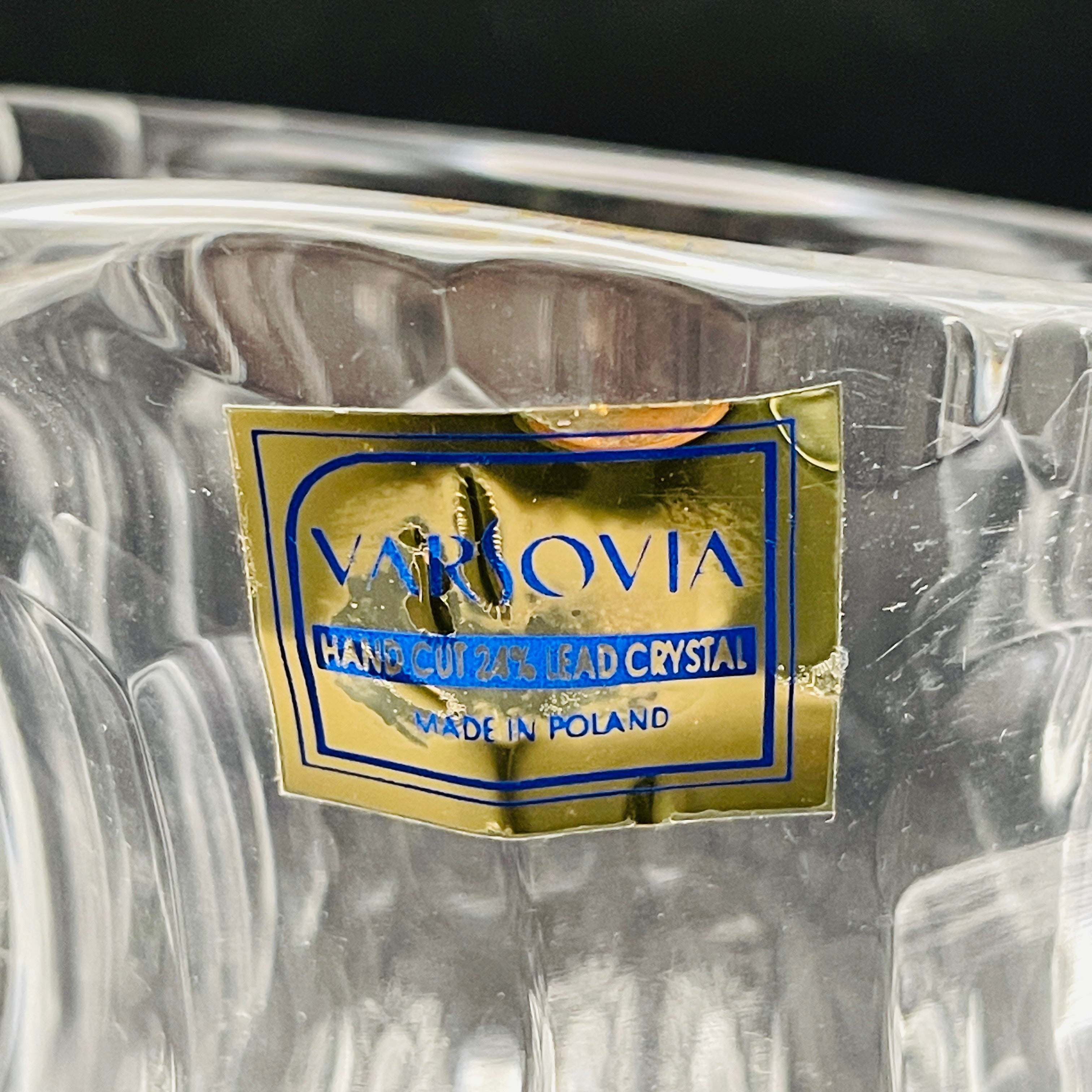 【リユース】 クリスタルピッチャー / VARSOVIA(バルソビア) / ポーランド / 箱あり 未使用 / 箱付き