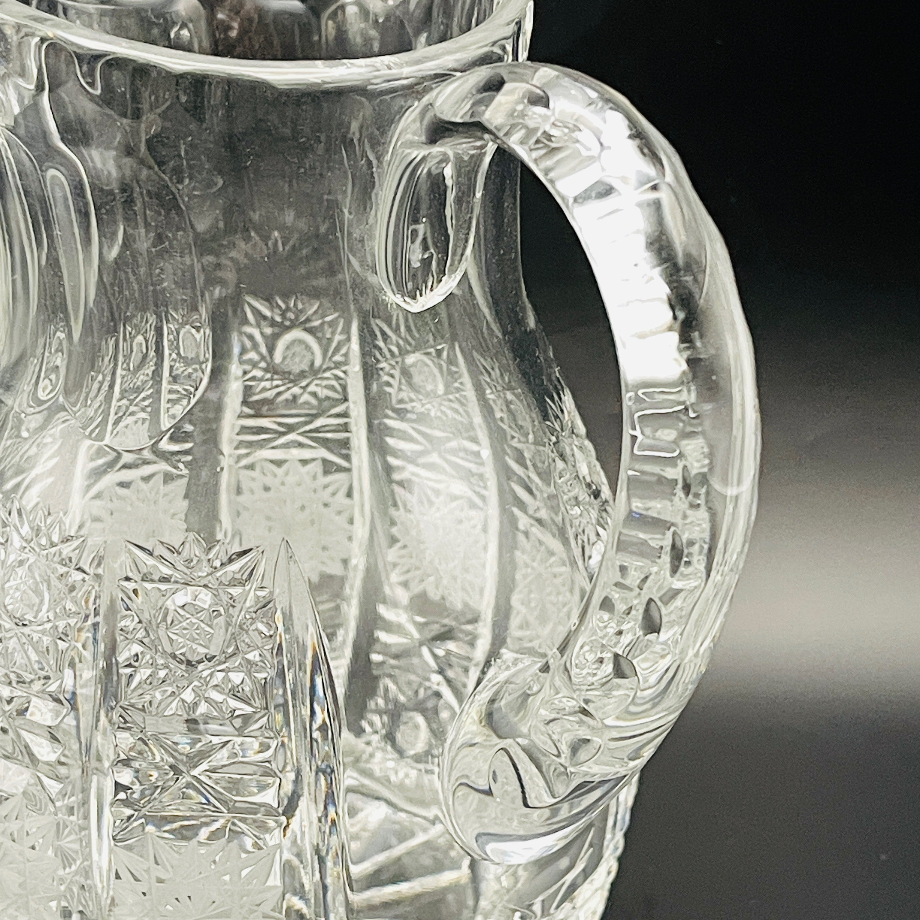 【リユース】 クリスタルピッチャー / VARSOVIA(バルソビア) / ポーランド / 箱あり 未使用 / 箱付き