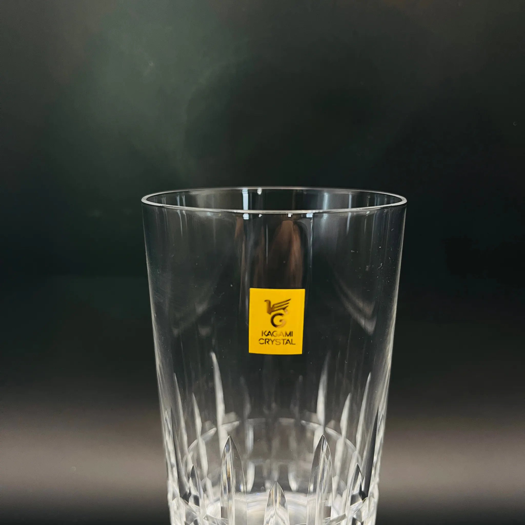 【リユース】 グラス 5P / カガミクリスタル(KAGAMI) / 未使用,箱あり / 箱付き