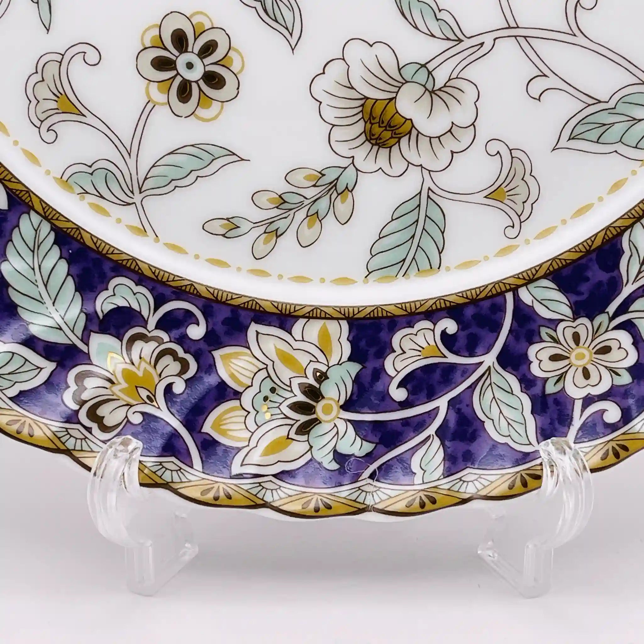 【リユース】 プレート(皿) / Marco Polo / China Salad Plates / Fine China / 未使用