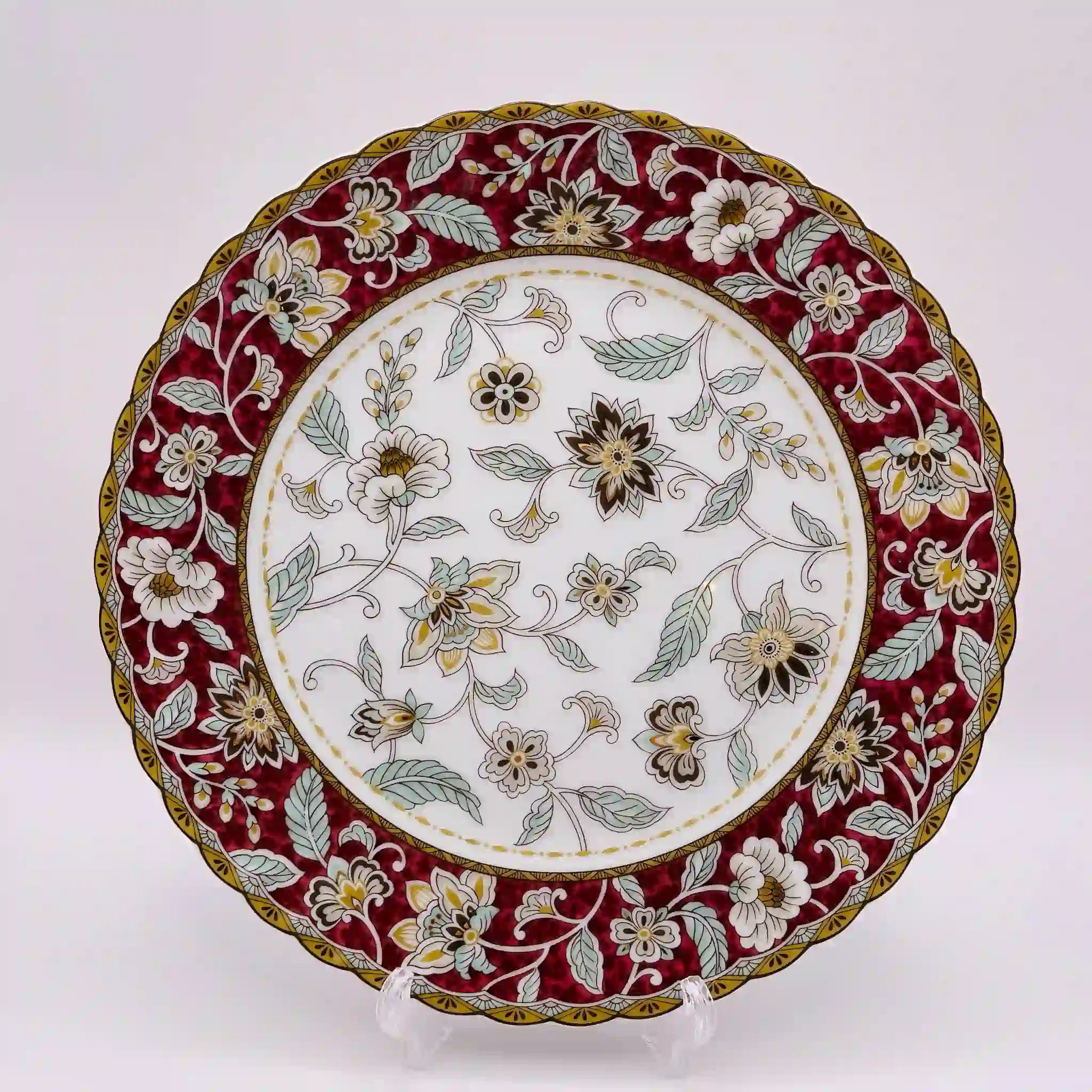 【リユース】 プレート(皿) / Marco Polo / China Salad Plates / Fine China / 未使用