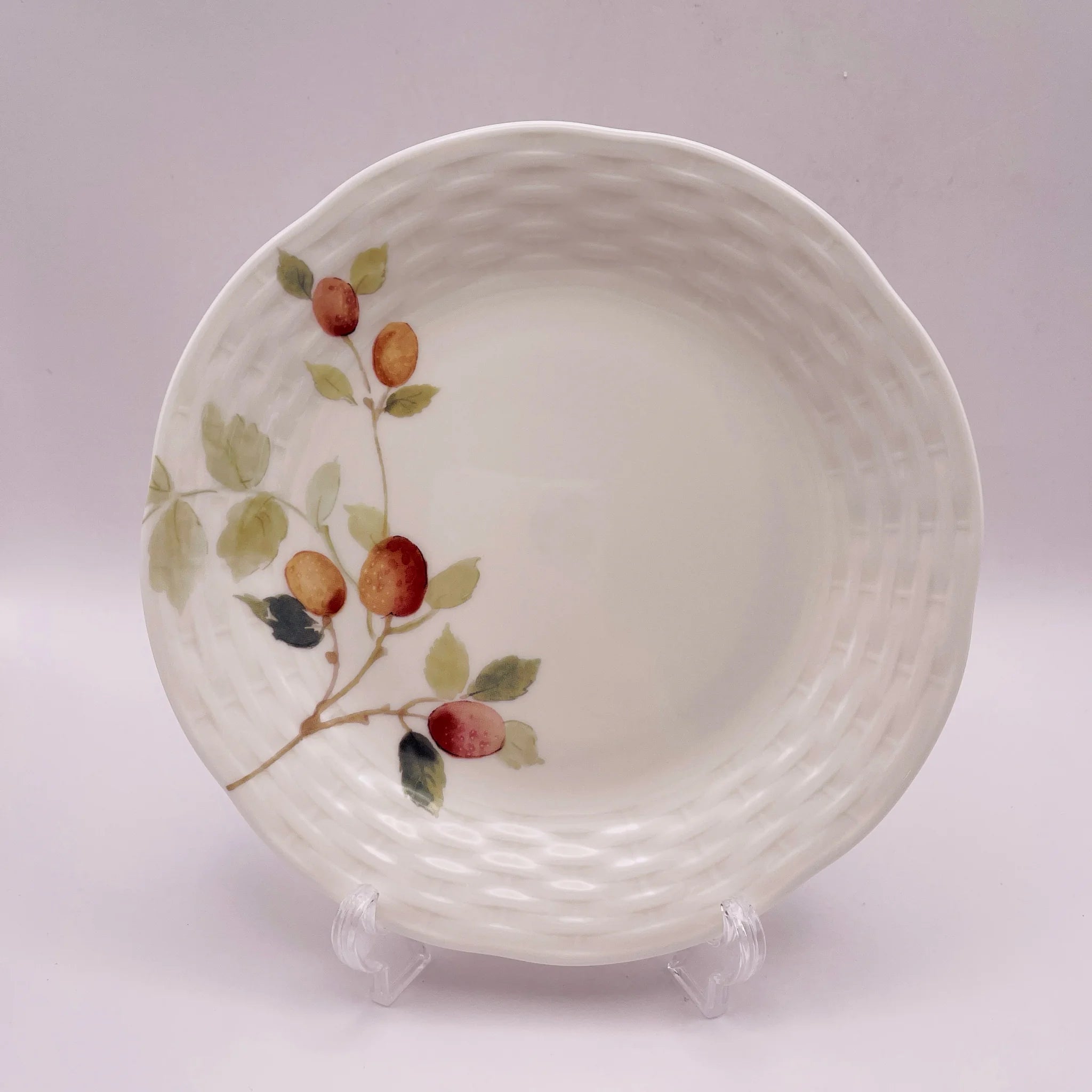 【リユース】 プレート(皿) 5P / NARUMI / ルーシーガーデン / Bone China / 未使用,箱あり / 箱付き