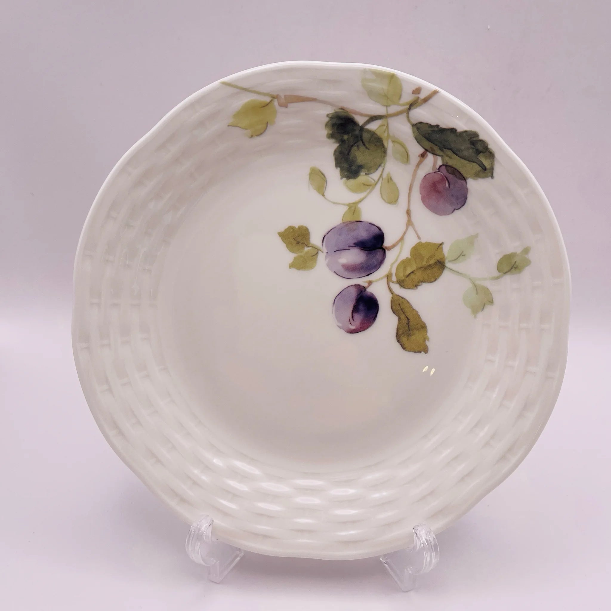 【リユース】 プレート(皿) 5P / NARUMI / ルーシーガーデン / Bone China / 未使用,箱あり / 箱付き