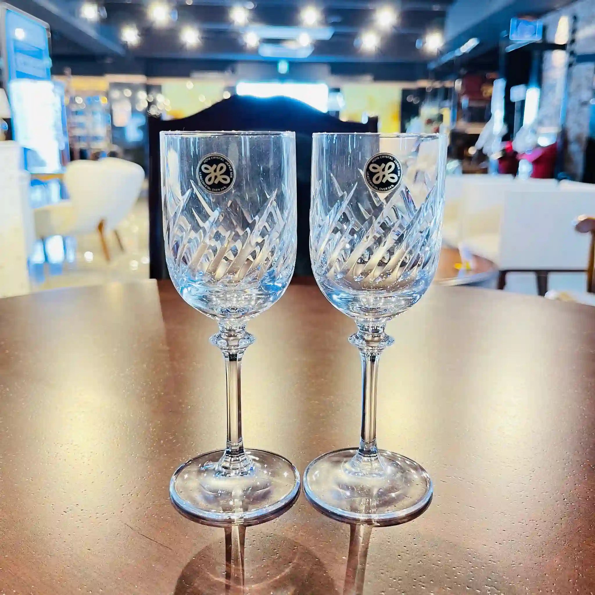 【リユース】 ワイングラス / HOYA / 未使用,箱あり / 箱付き