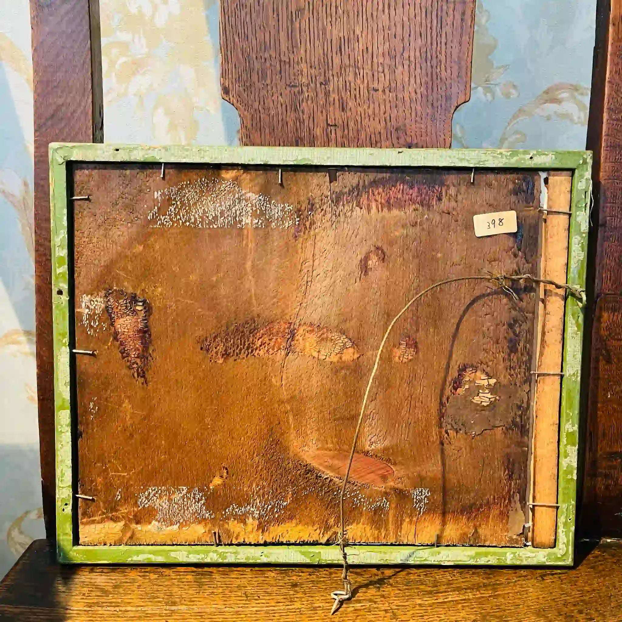 【アンティーク】 エスタンプ(複製版画) / コレスチン・ブルグナー / 
 / サイン入り イギリス直輸入