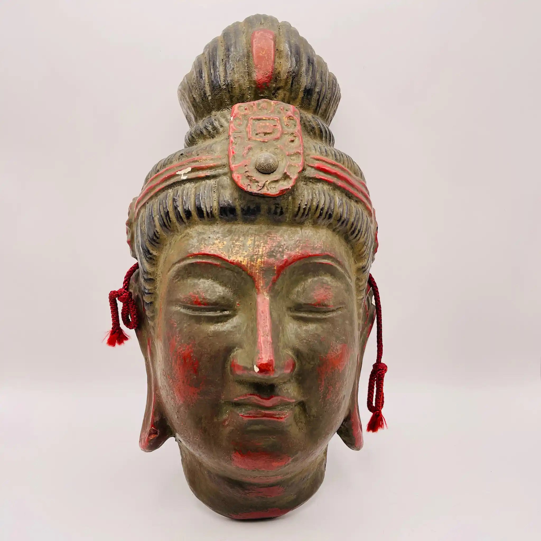 【骨董品】 仏面 / 観音菩薩