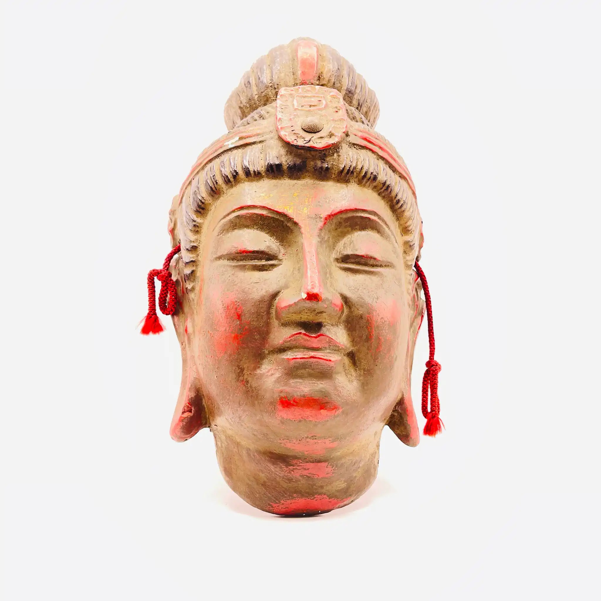 【骨董品】 仏面 / 観音菩薩