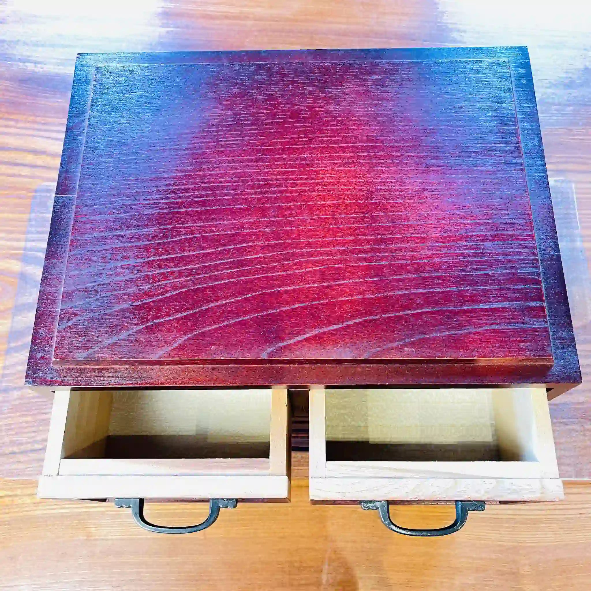 【リユース】 小抽斗 / 栗材