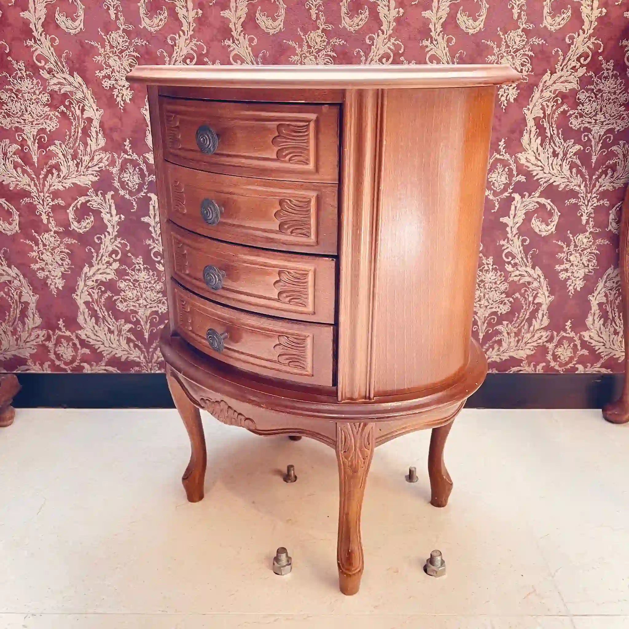 【リユース】 ミニチェスト 4段 / イタリア