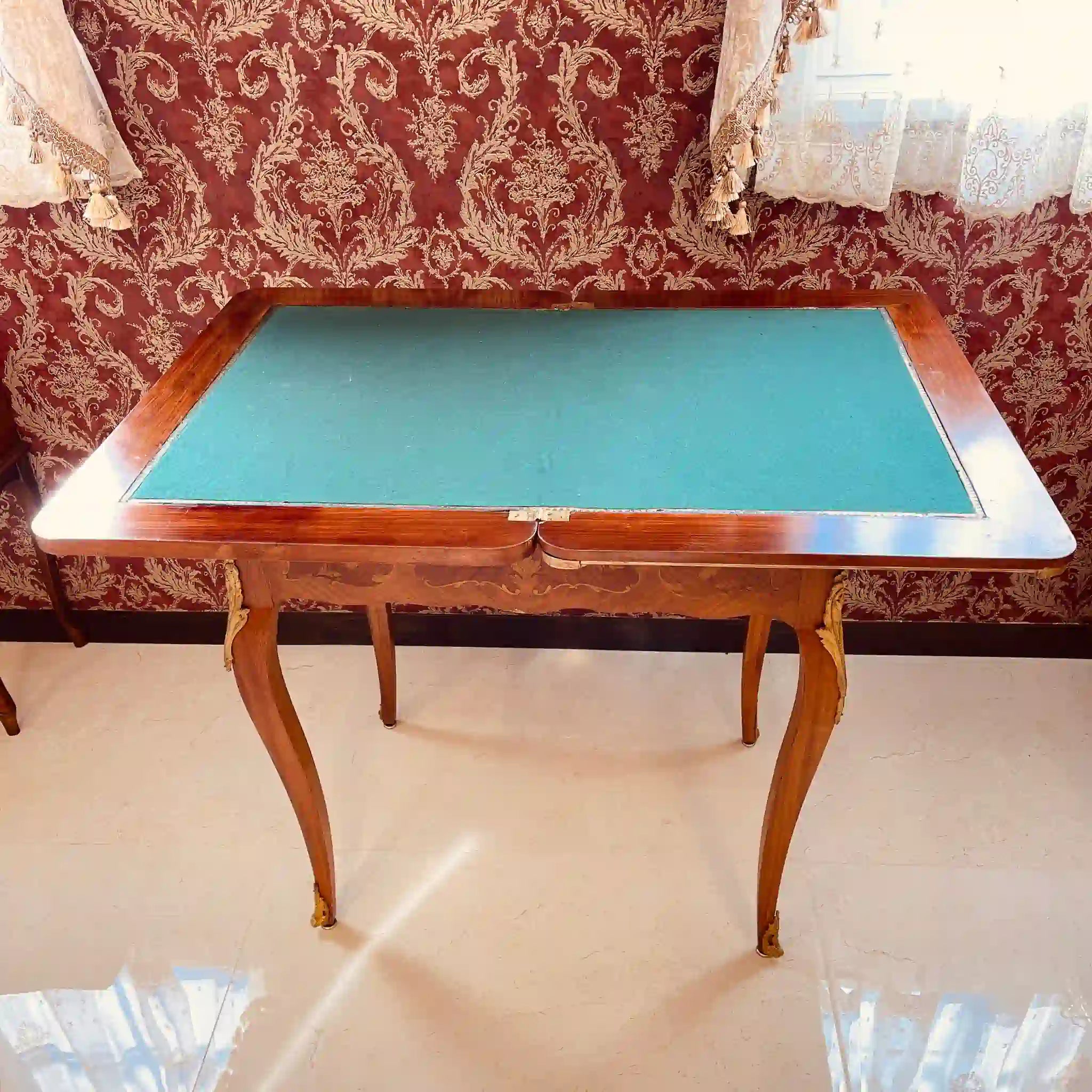 【アンティーク】 アンティークゲームテーブル