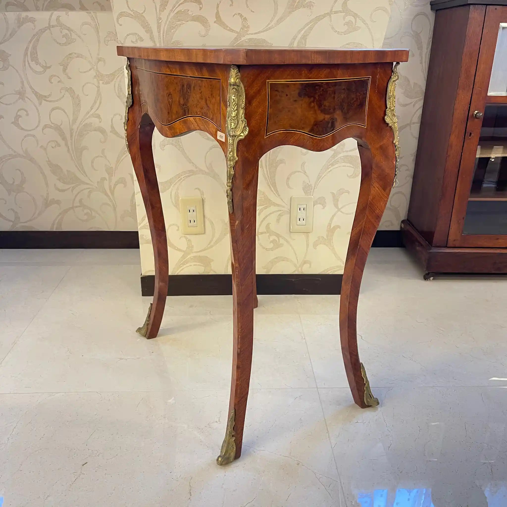 Antique Louis XV style cafe table / France /