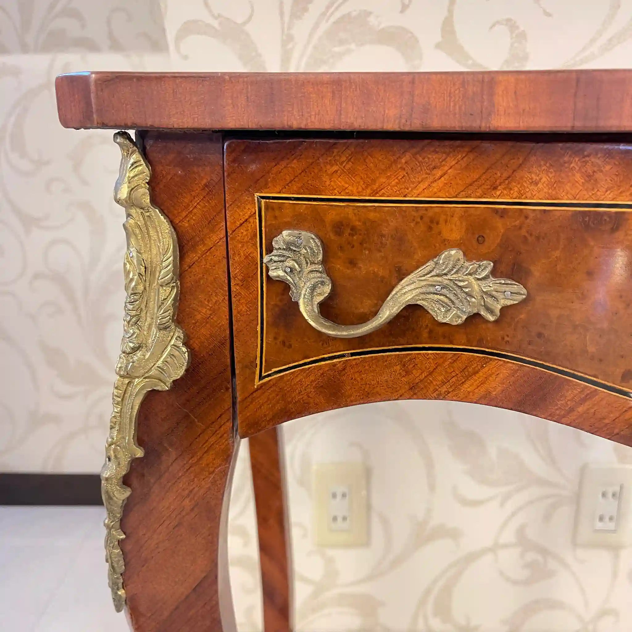 Antique Louis XV style cafe table / France /